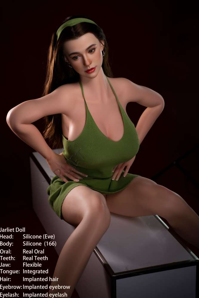 Jarliet® 166cm(5.45') E-Cup Silicone Sex Doll-ROS Eve