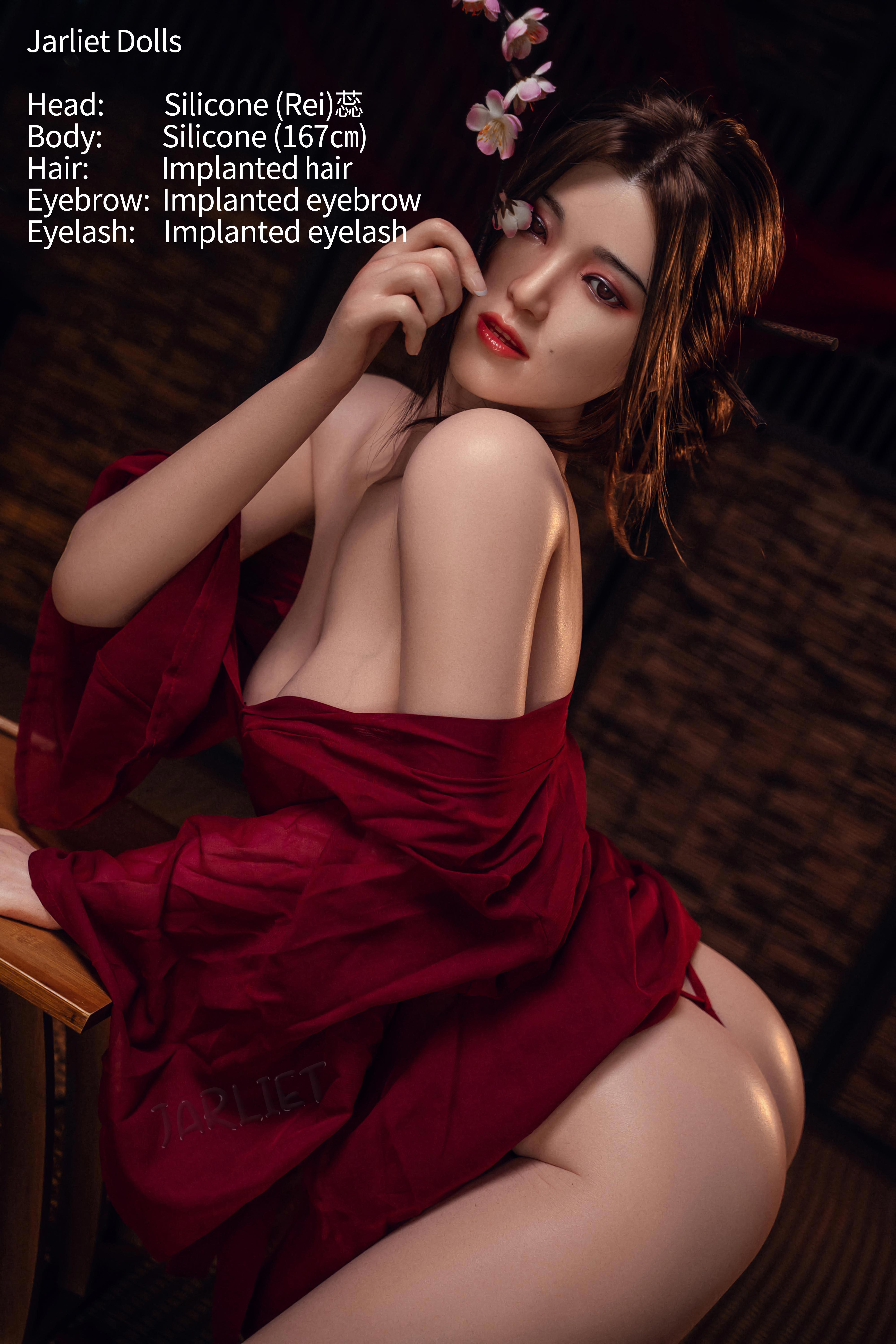 Jarliet® 167cm(5.48') B-Cup Silicone Sex Doll-Rei