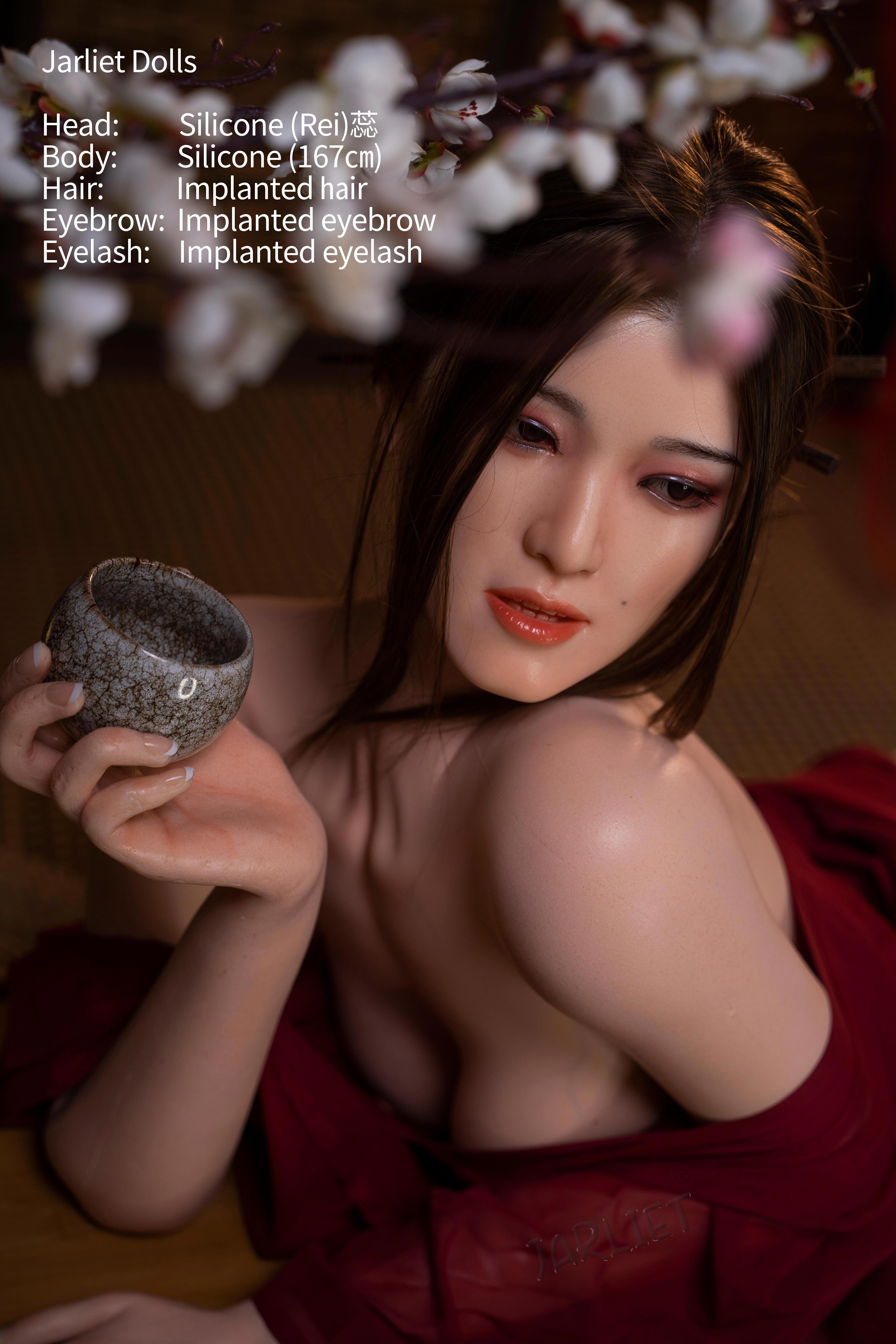 Jarliet® 167cm(5.48') B-Cup Silicone Sex Doll-Rei