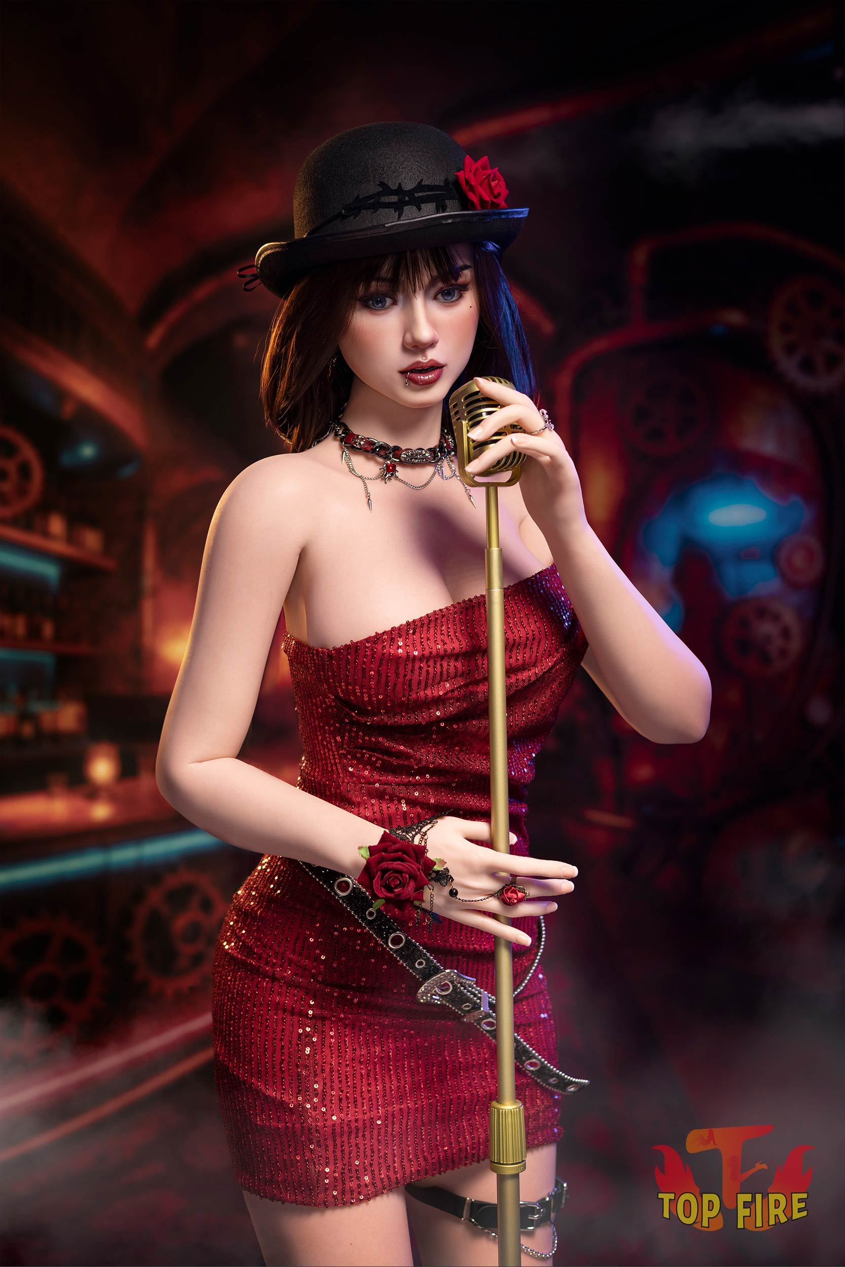 TOP FIRE® 165cm (5.41')  C Cup T58 Mika  Silicone Sex Doll