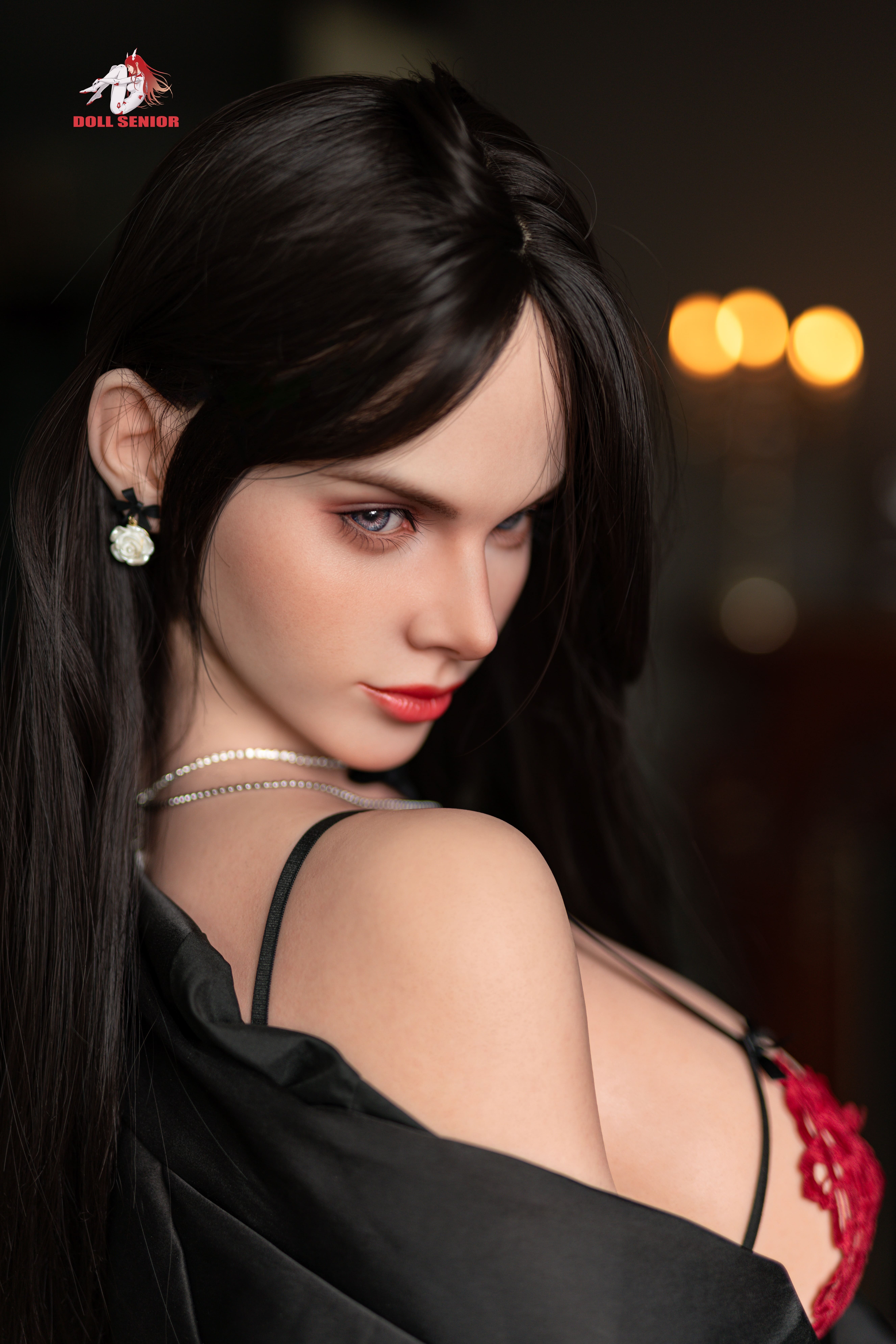 Doll Senior® 165cm ( 5.41' ) F Cup Silicone Sex Doll – Sable