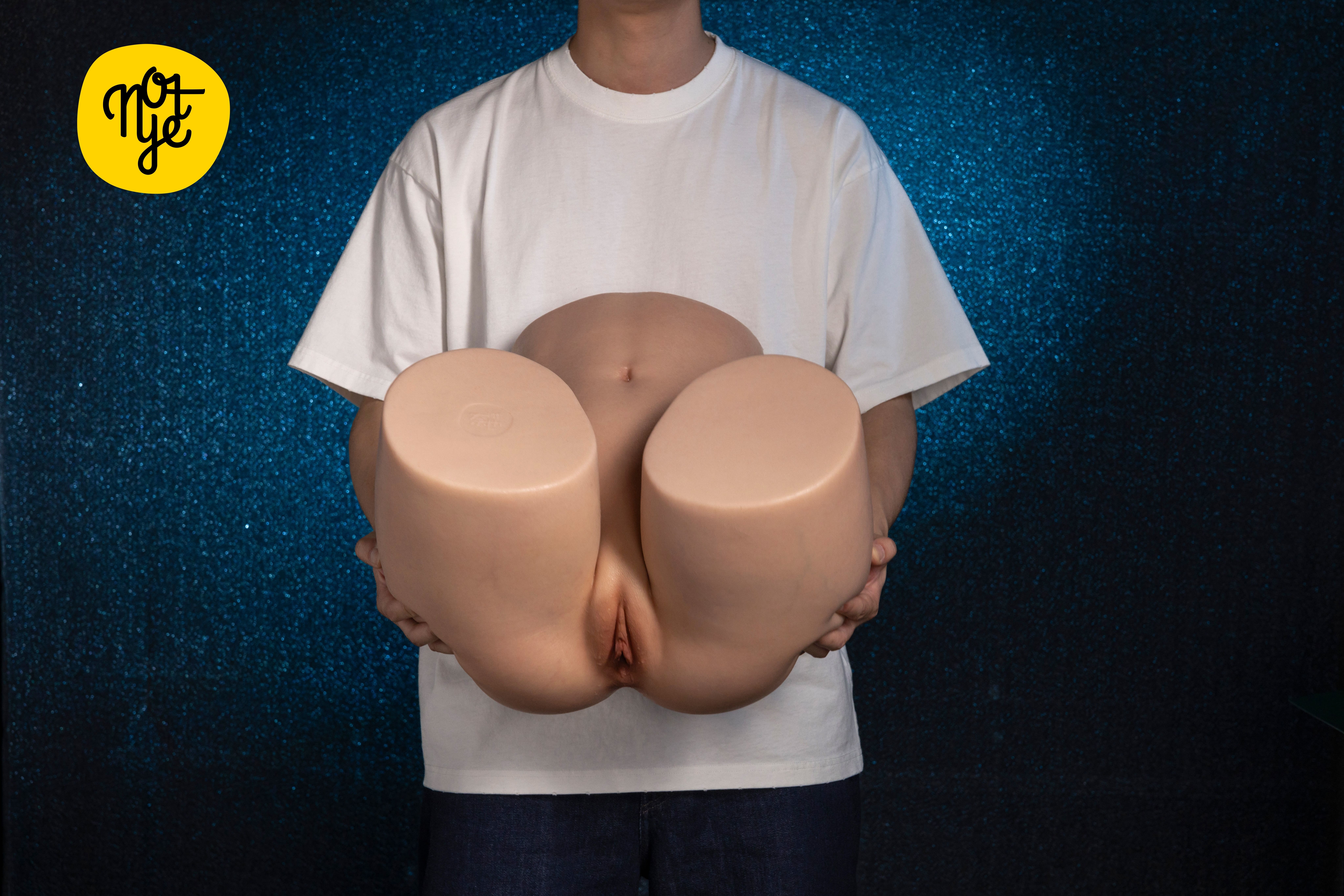 Not ye® Silicone Butt Sex Toy Male Masturbator S28