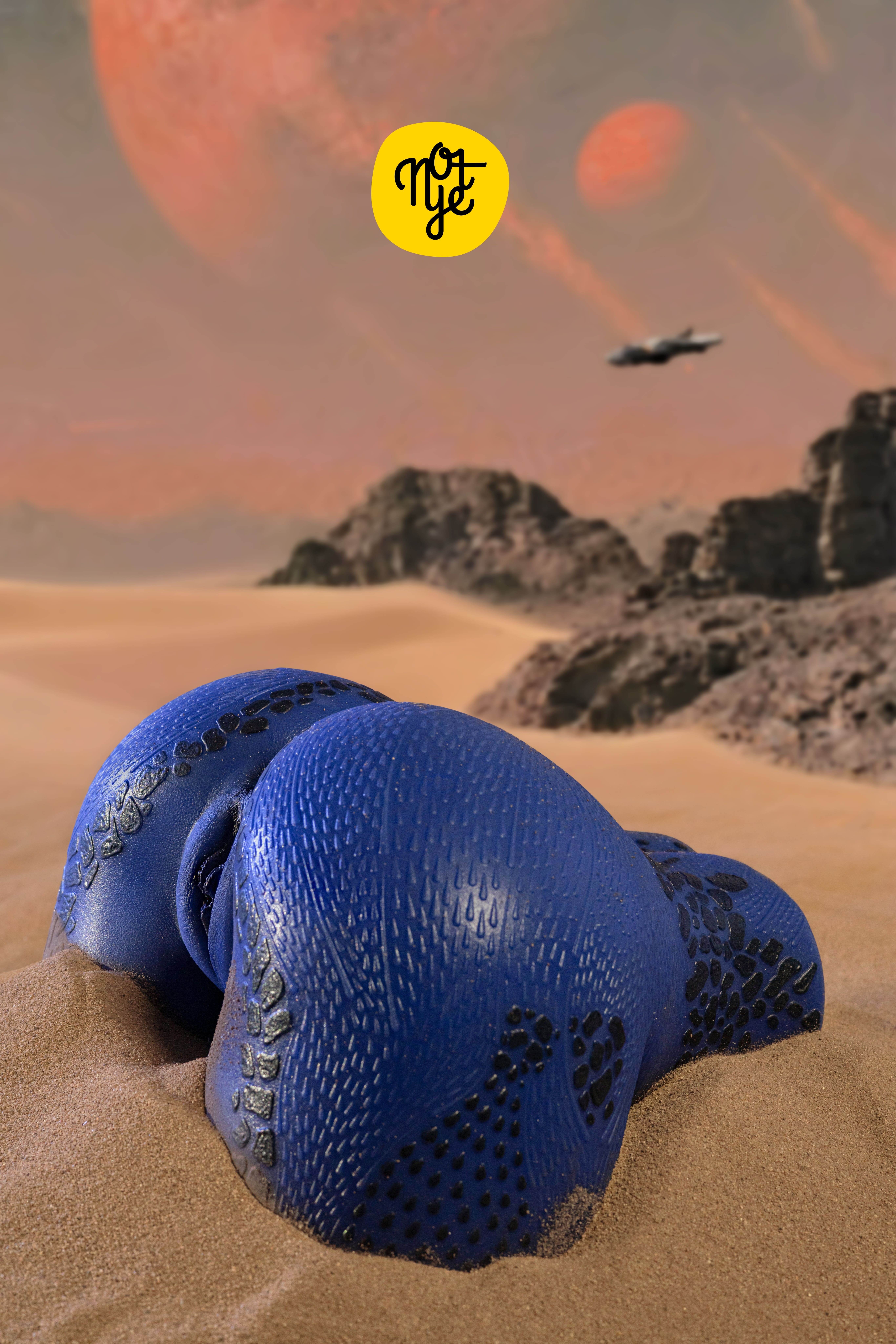 Not ye® Silicone Butt Sex Toy Male Masturbator S16 with Scale Pattern