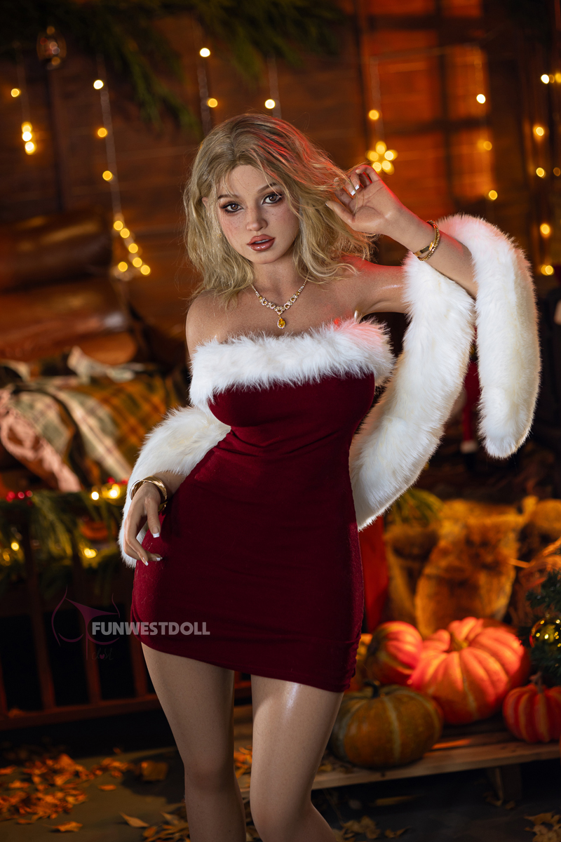 Funwest® 157cm (5.15’) G Cup ROS Head Real Skin Texture Silicone Sex Doll Lyra