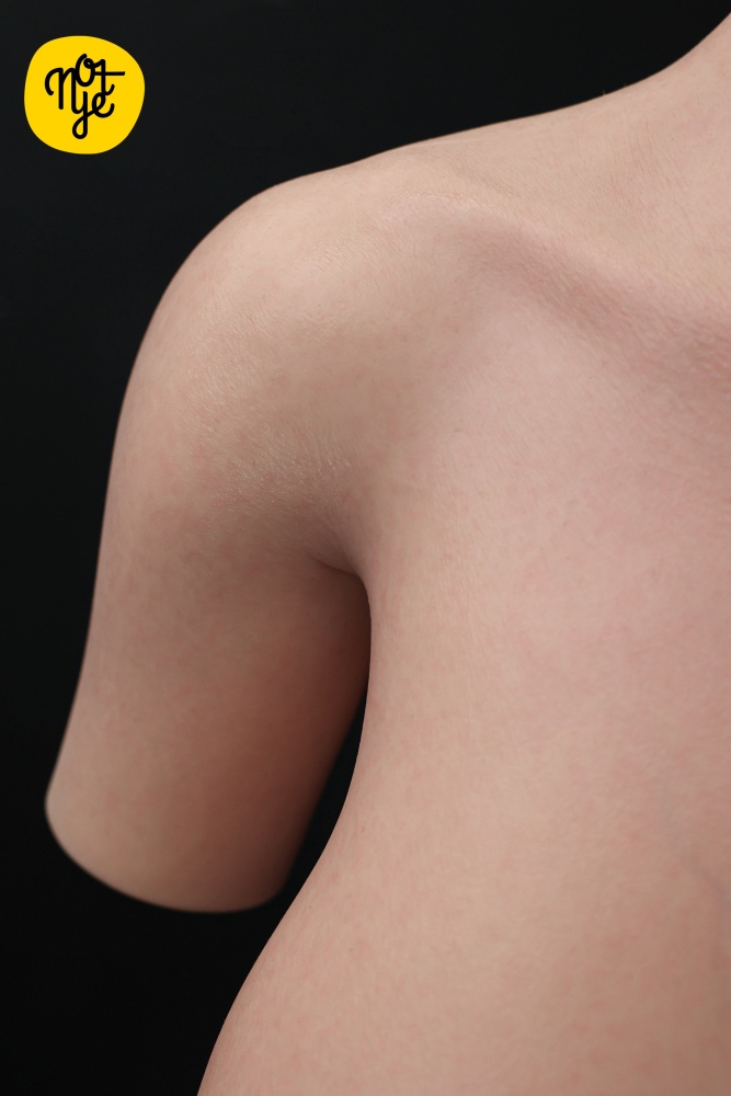 Not ye® 40cm (15.7”) Real Skin Texture Silicone Sex Torso S5-3 with Head Linsha