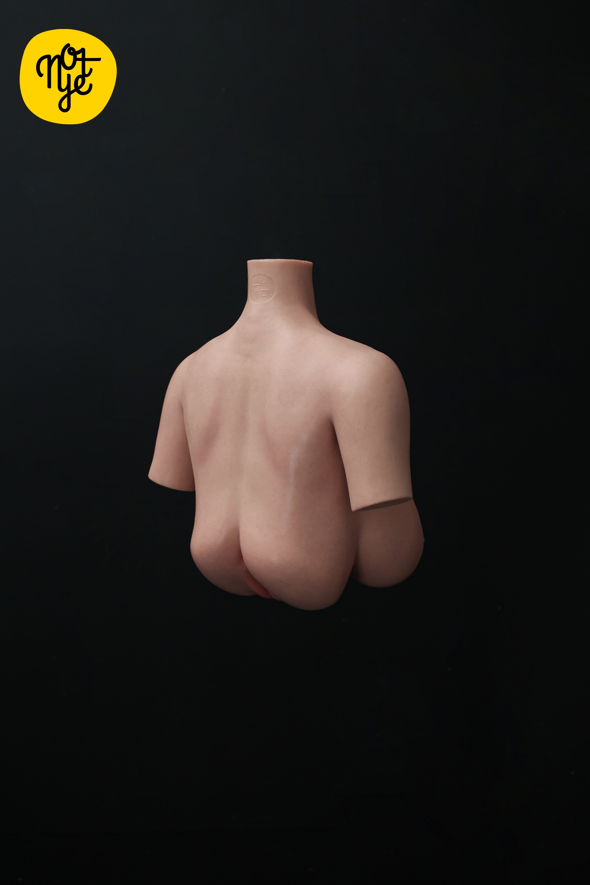 Not ye® 40cm (15.7”) Real Skin Texture Silicone Sex Torso S5-3 with Head Linsha