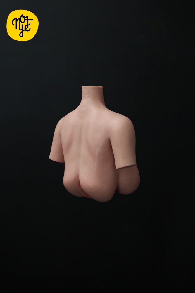 Not ye® 40cm (15.7”) Real Skin Texture Silicone Sex Torso S5-3 with Head Linsha