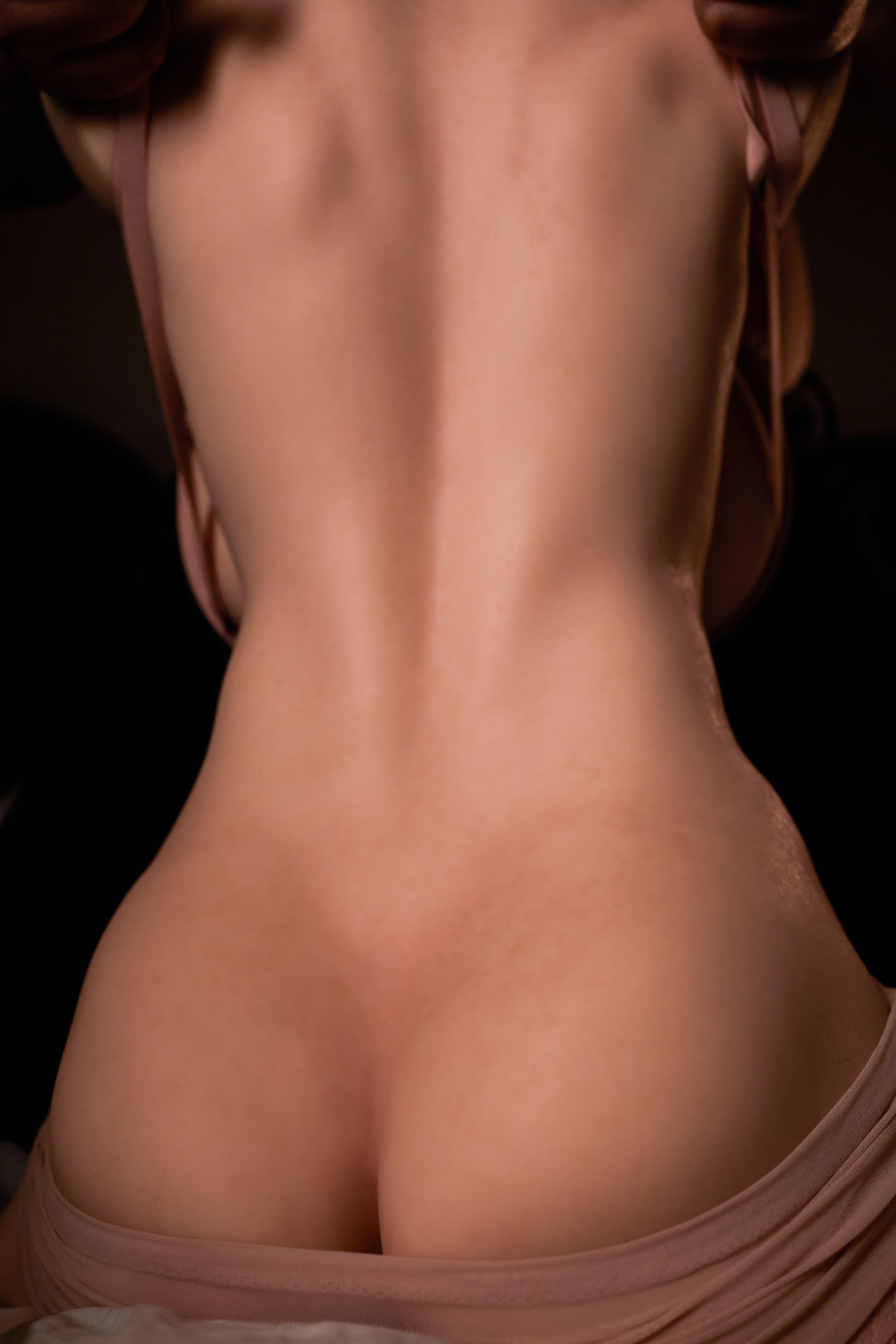 CLM® 60cm (2ft) F-Cup Ultra Lightweight Silicone Sex Torso 663# with Head Miko, ULW Series