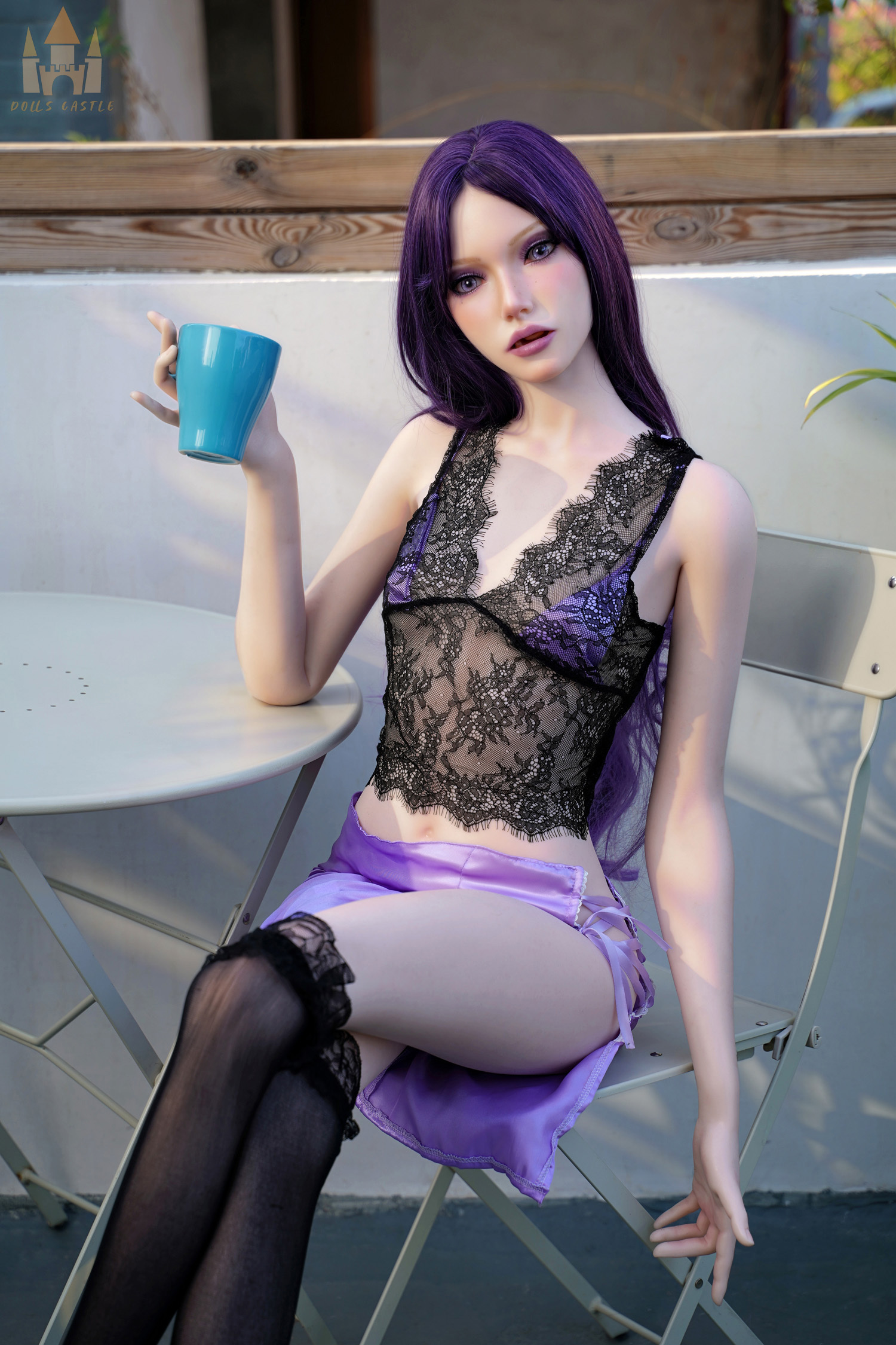 Dolls Castle® 170cm ( 5.58' )  A Cup Head #S10 Nature  Silicone Sex Doll