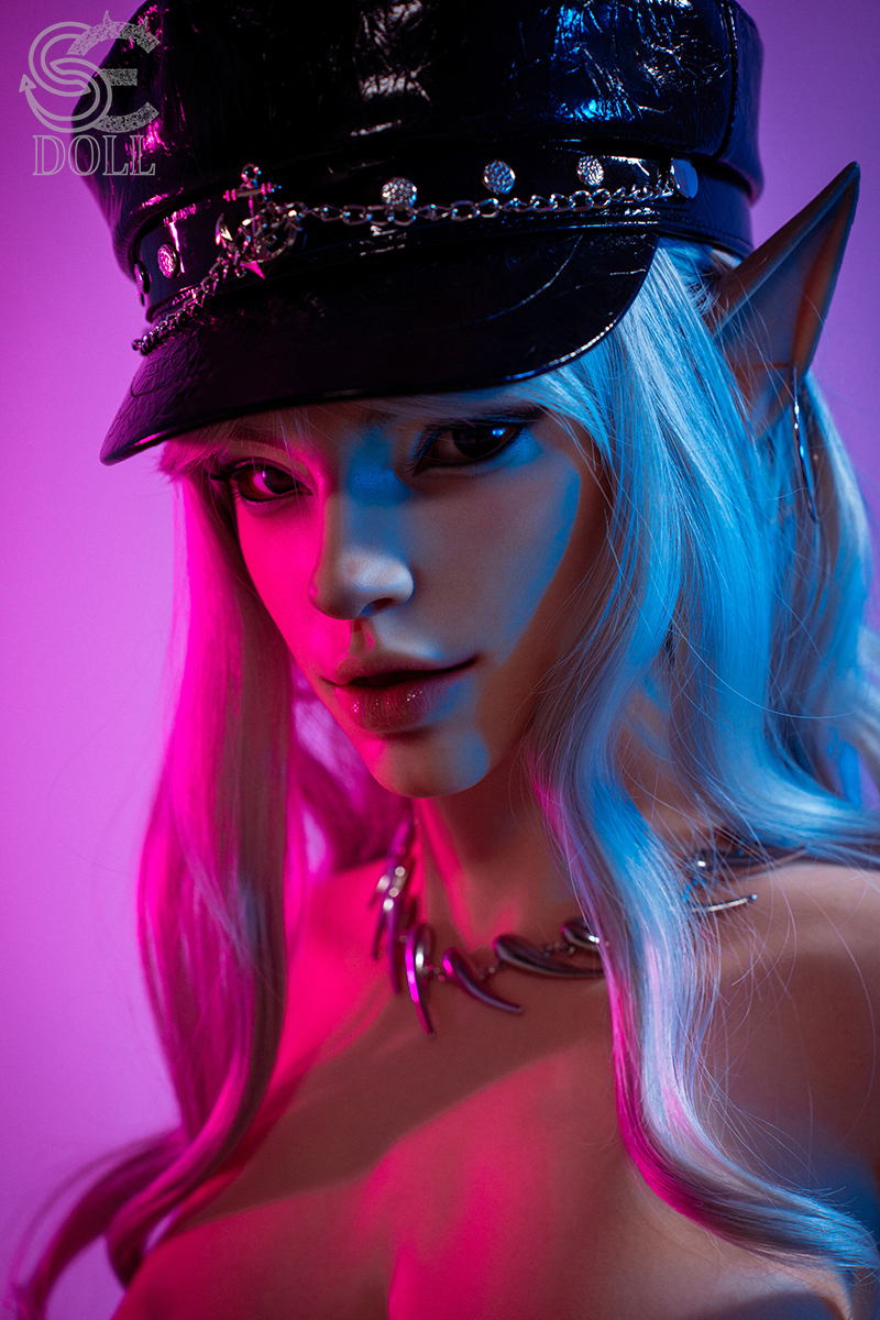 SE Doll® 165cm (5'41) C Cup Real Skin Texture Silicone Pro Sex Doll Evadora.B, ROS Head #154SO