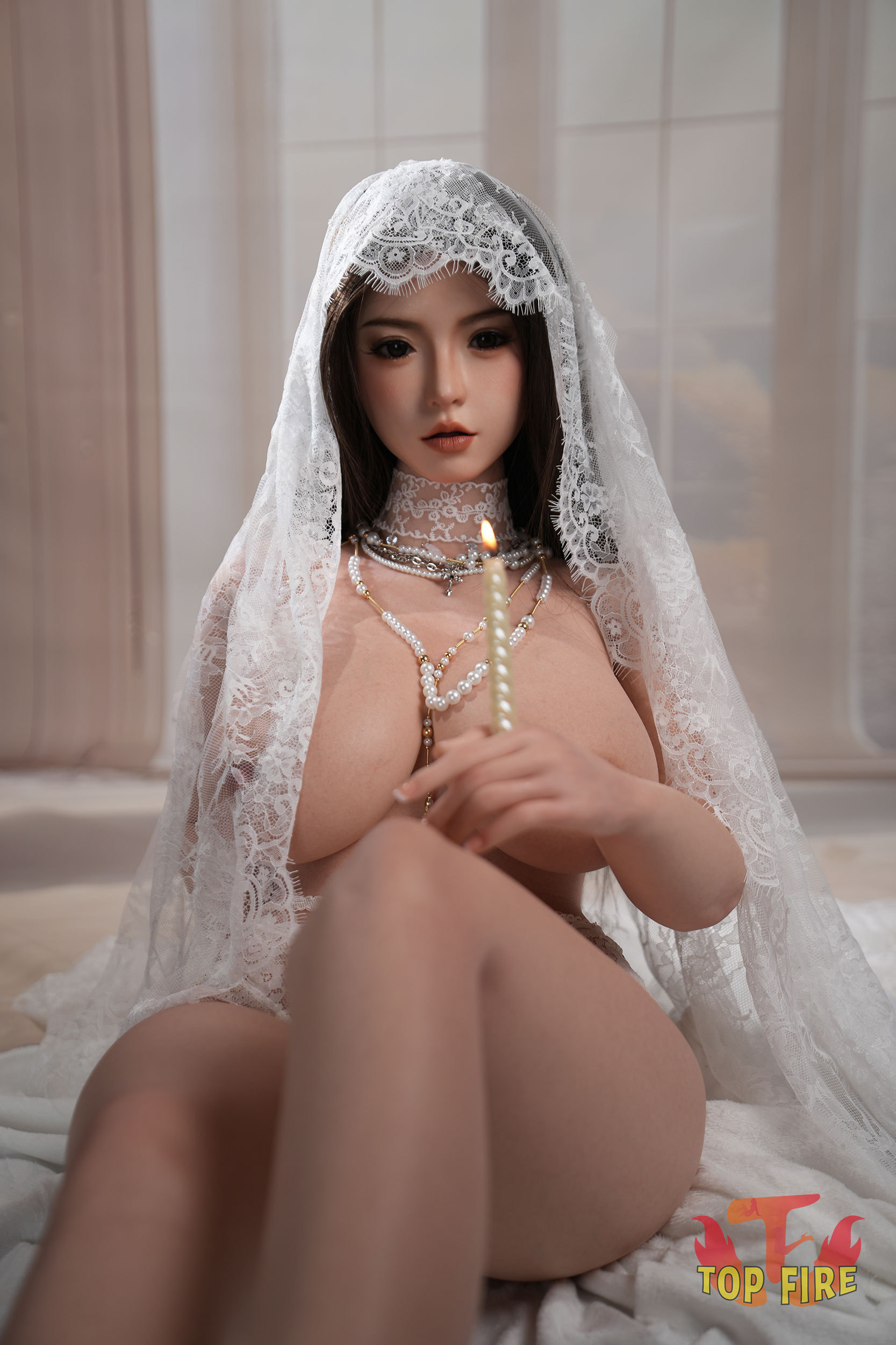 TOP FIRE® 162cm (5.31')  I Cup T64 Grace Silicone Sex Doll