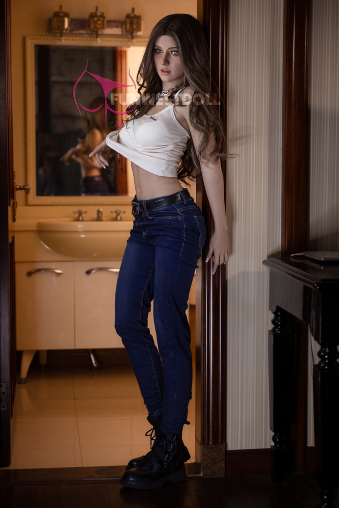 Funwest® 159cm (5.22') A cup TPE Sex Doll Jasmine