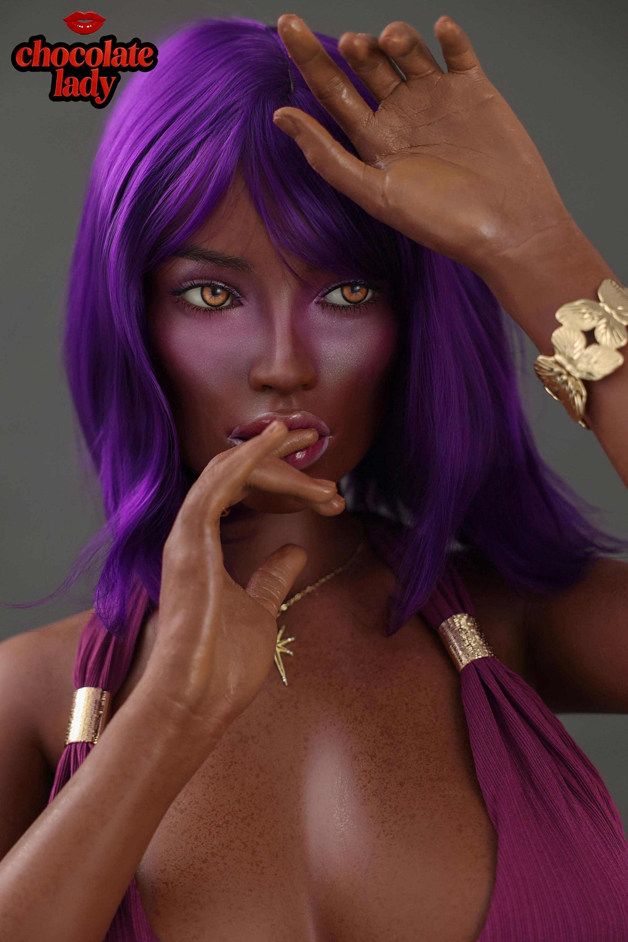 Chocolate Lady® 163cm (5.35') D Cup Silicone Sex Doll Aim