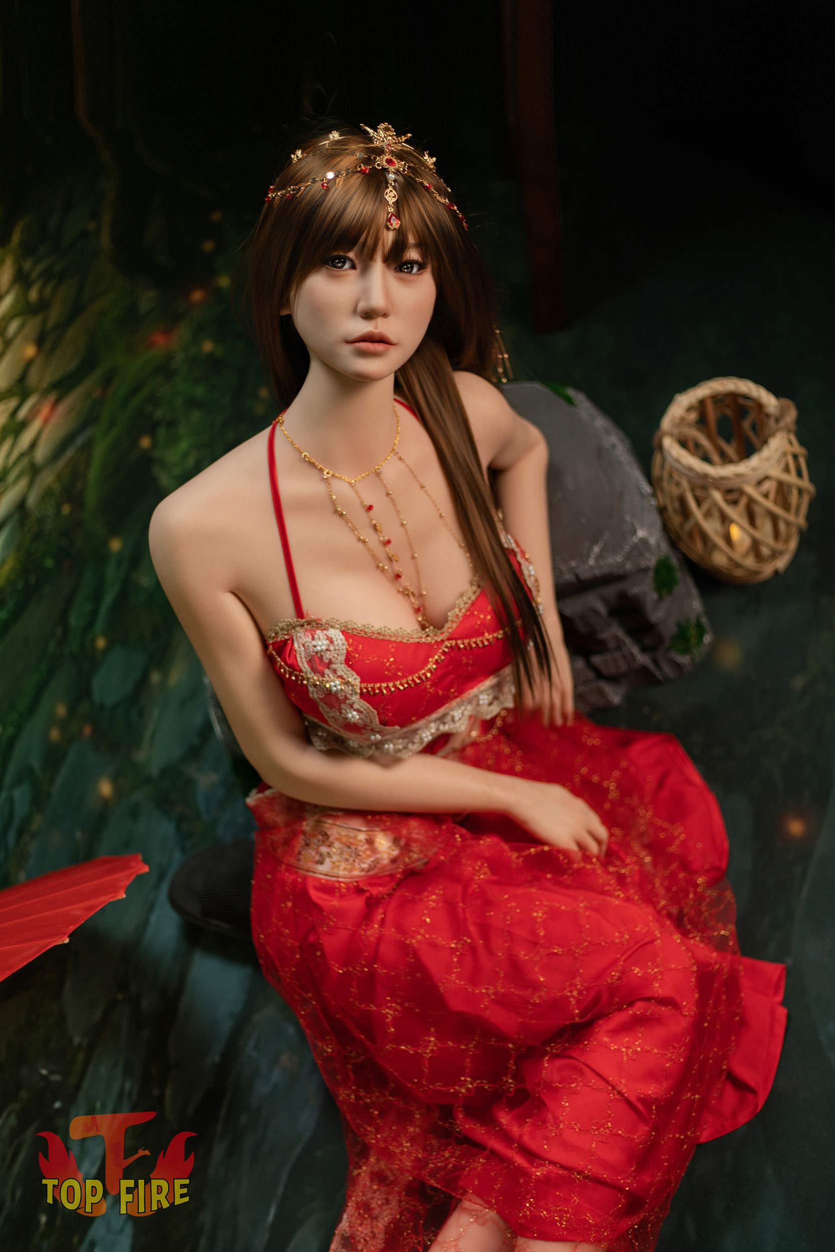 TOP FIRE® 170cm (5.58')  E Cup T65 Jing  Silicone Sex Doll