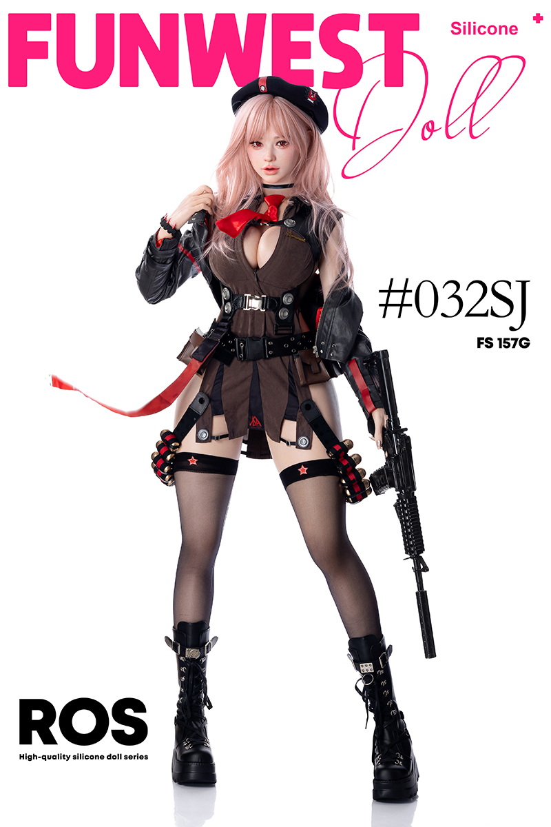 Funwest® 157cm (5.15’) G Cup ROS Head Real Skin Texture Silicone Sex Doll Lucy