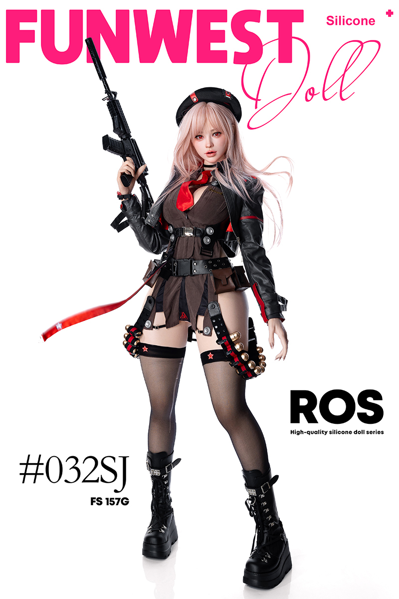 Funwest® 157cm (5.15’) G Cup ROS Head Real Skin Texture Silicone Sex Doll Lucy