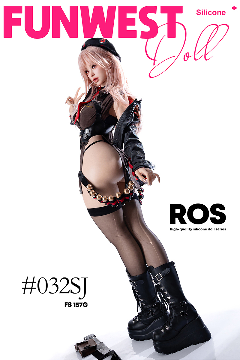 Funwest® 157cm (5.15’) G Cup ROS Head Real Skin Texture Silicone Sex Doll Lucy