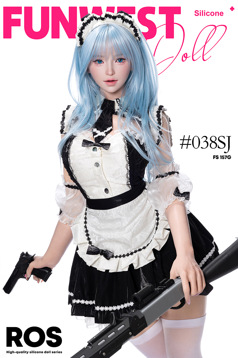 Funwest® 157cm (5.15’) G Cup ROS Head Real Skin Texture Silicone Sex Doll Alice