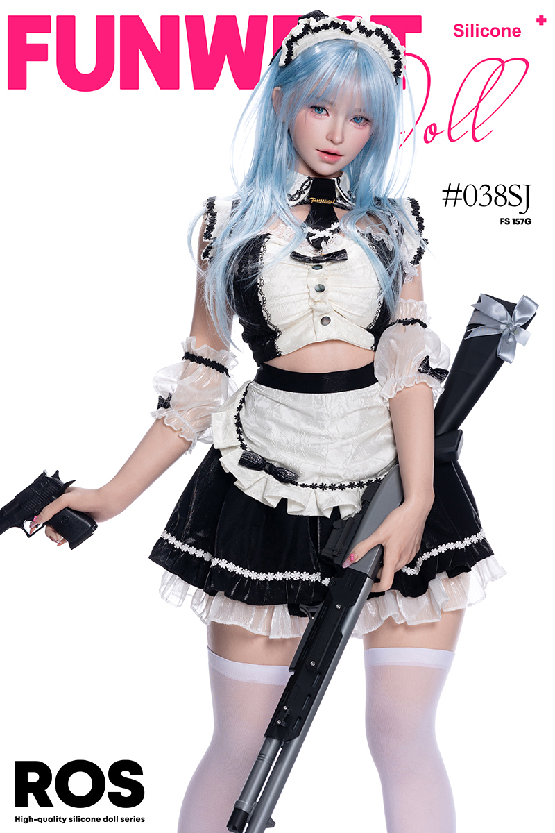 Funwest® 157cm (5.15’) G Cup ROS Head Real Skin Texture Silicone Sex Doll Alice