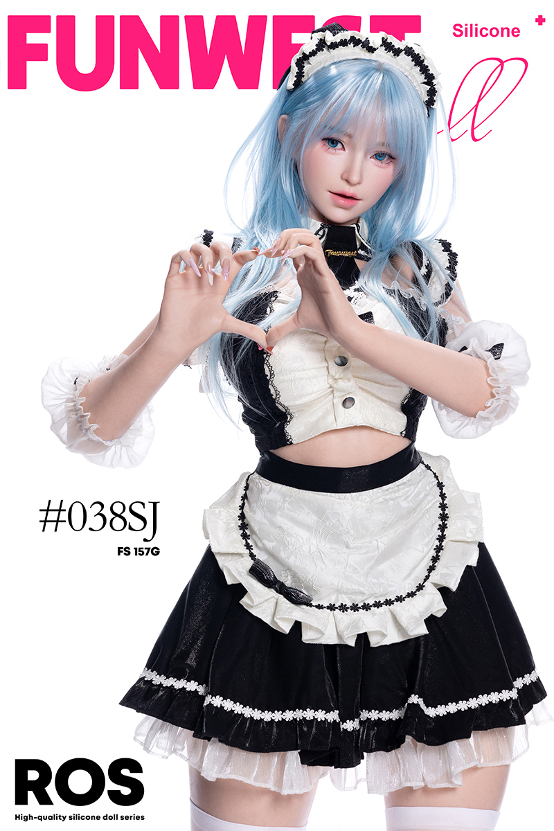 Funwest® 157cm (5.15’) G Cup ROS Head Real Skin Texture Silicone Sex Doll Alice