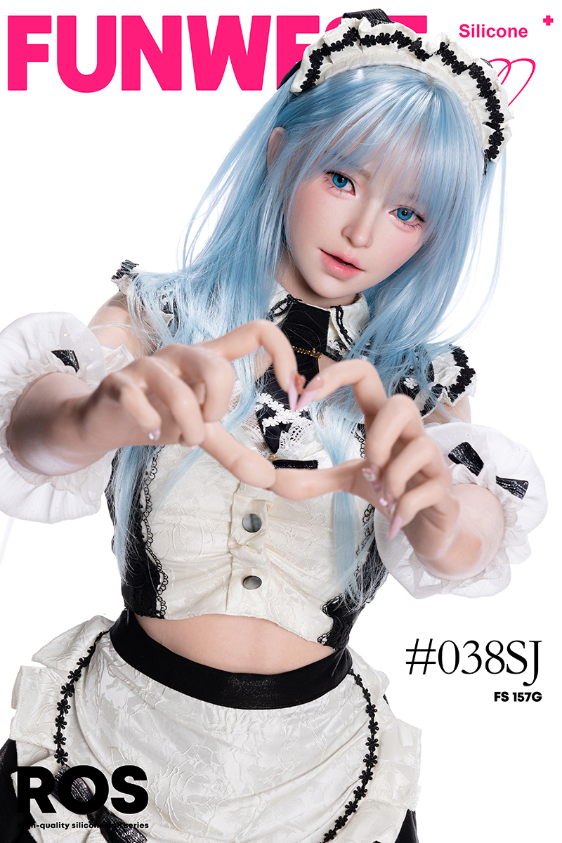 Funwest® 157cm (5.15’) G Cup ROS Head Real Skin Texture Silicone Sex Doll Alice