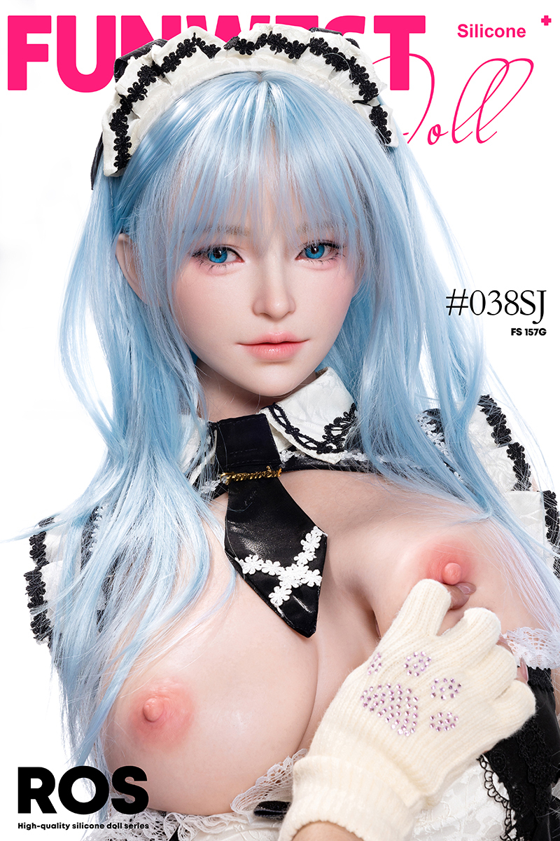 Funwest® 157cm (5.15’) G Cup ROS Head Real Skin Texture Silicone Sex Doll Alice