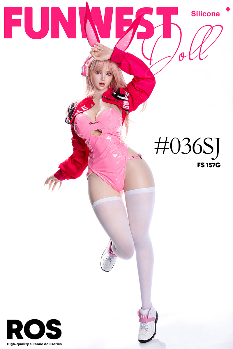 Funwest® 157cm (5.15’) G Cup ROS Head Real Skin Texture Silicone Sex Doll Lily