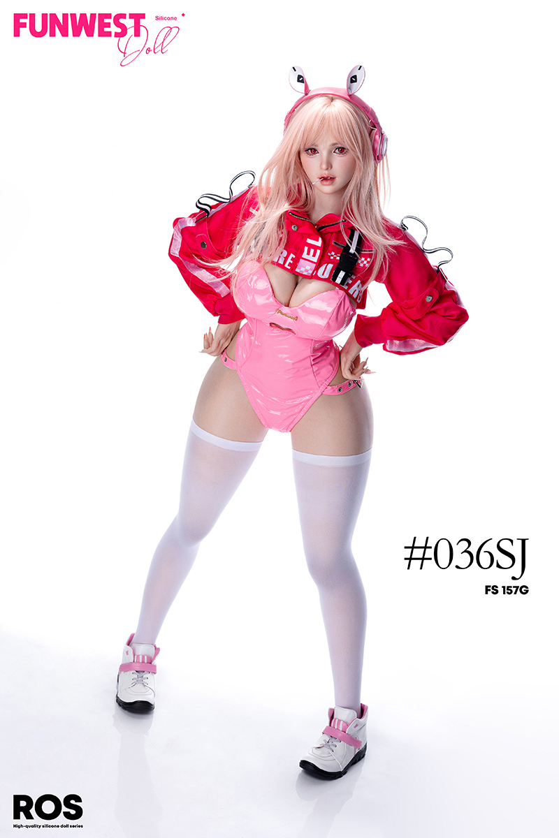 Funwest® 157cm (5.15’) G Cup ROS Head Real Skin Texture Silicone Sex Doll Lily