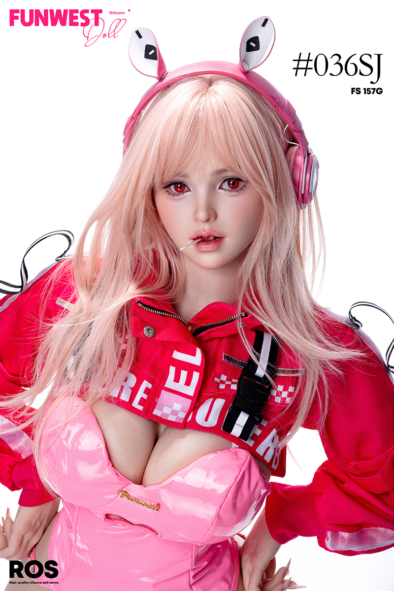 Funwest® 157cm (5.15’) G Cup ROS Head Real Skin Texture Silicone Sex Doll Lily