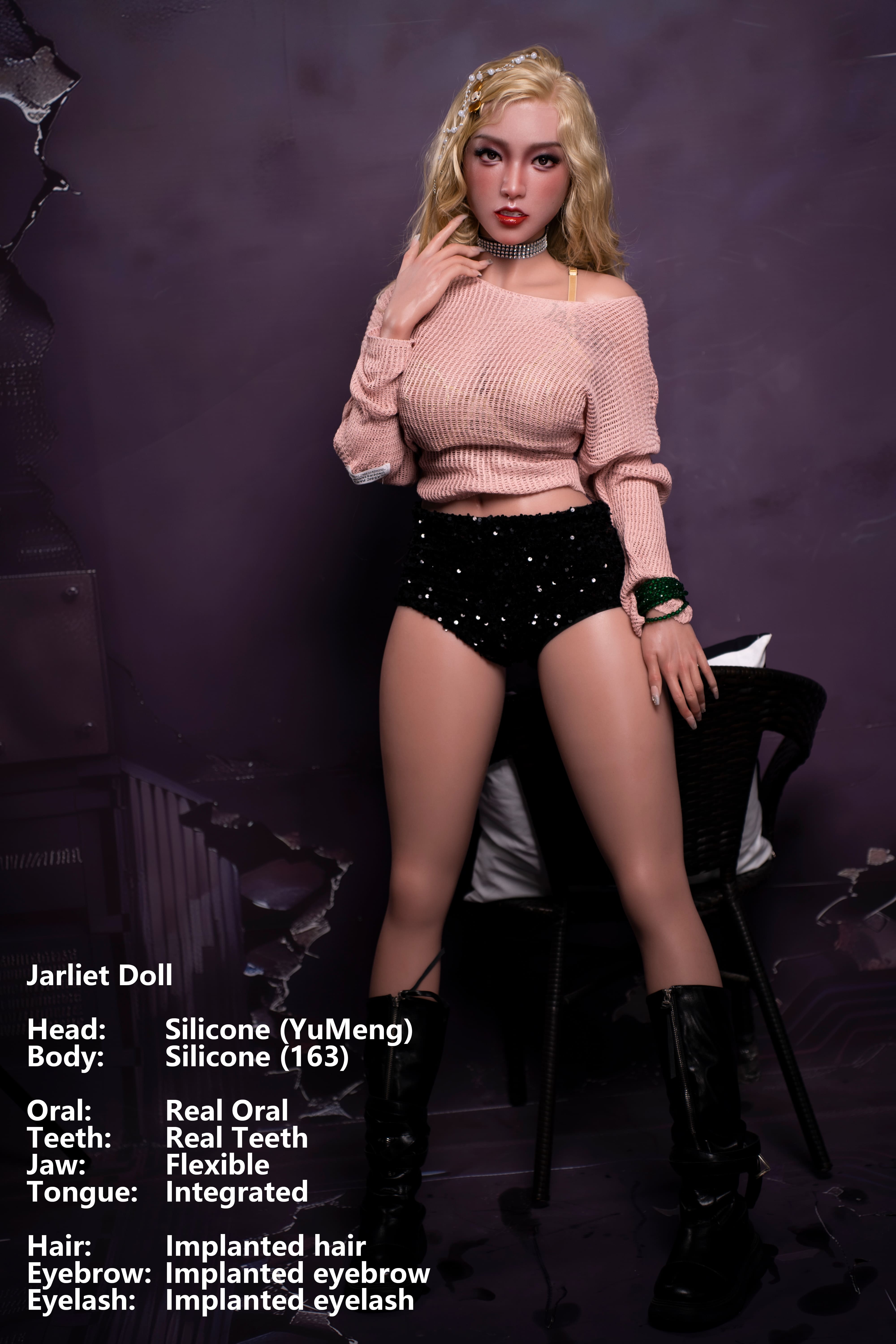 Jarliet® 163cm(5.35') D-Cup Silicone Sex Doll-ROS  YuMeng