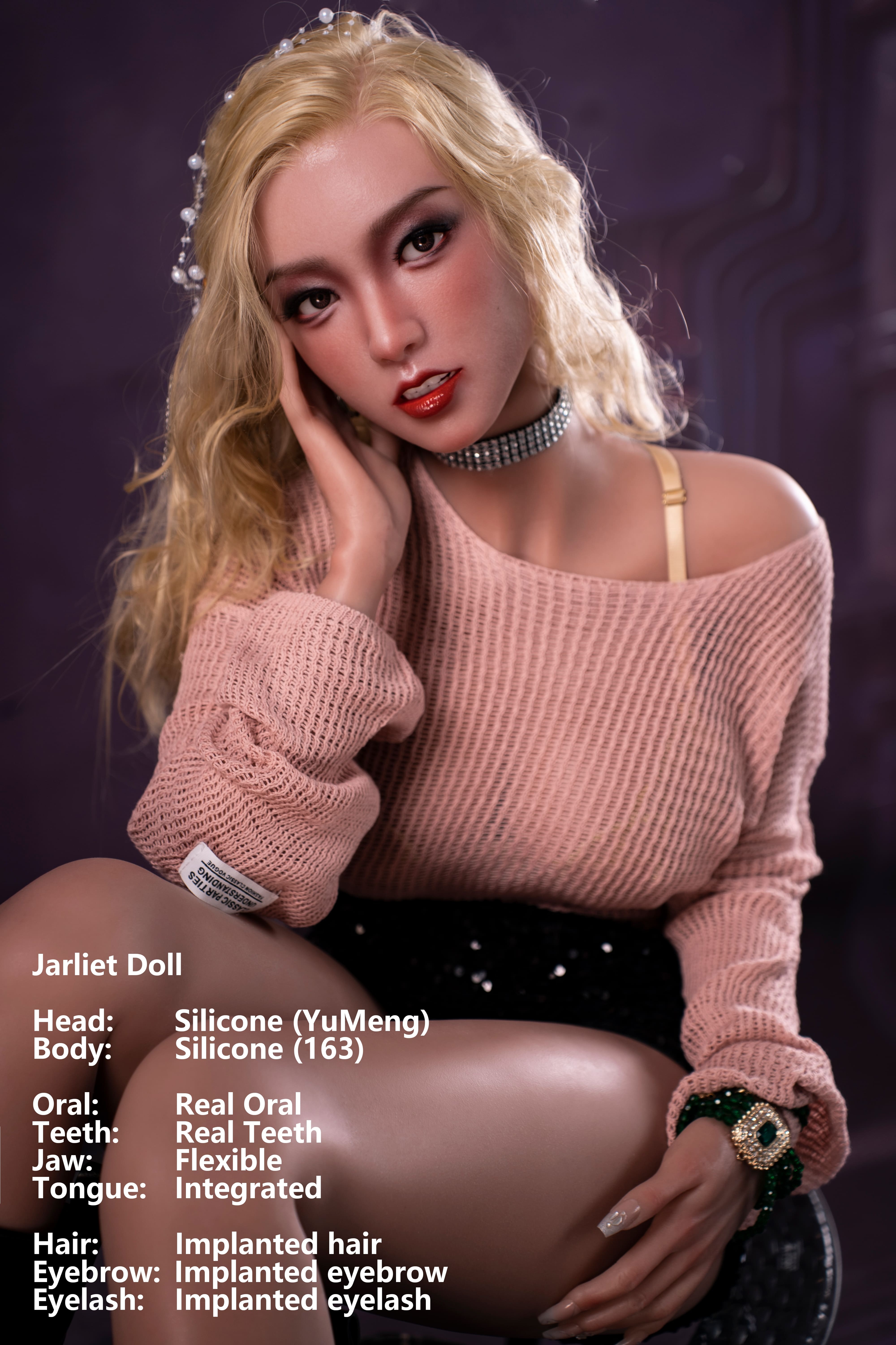 Jarliet® 163cm(5.35') D-Cup Silicone Sex Doll-ROS  YuMeng