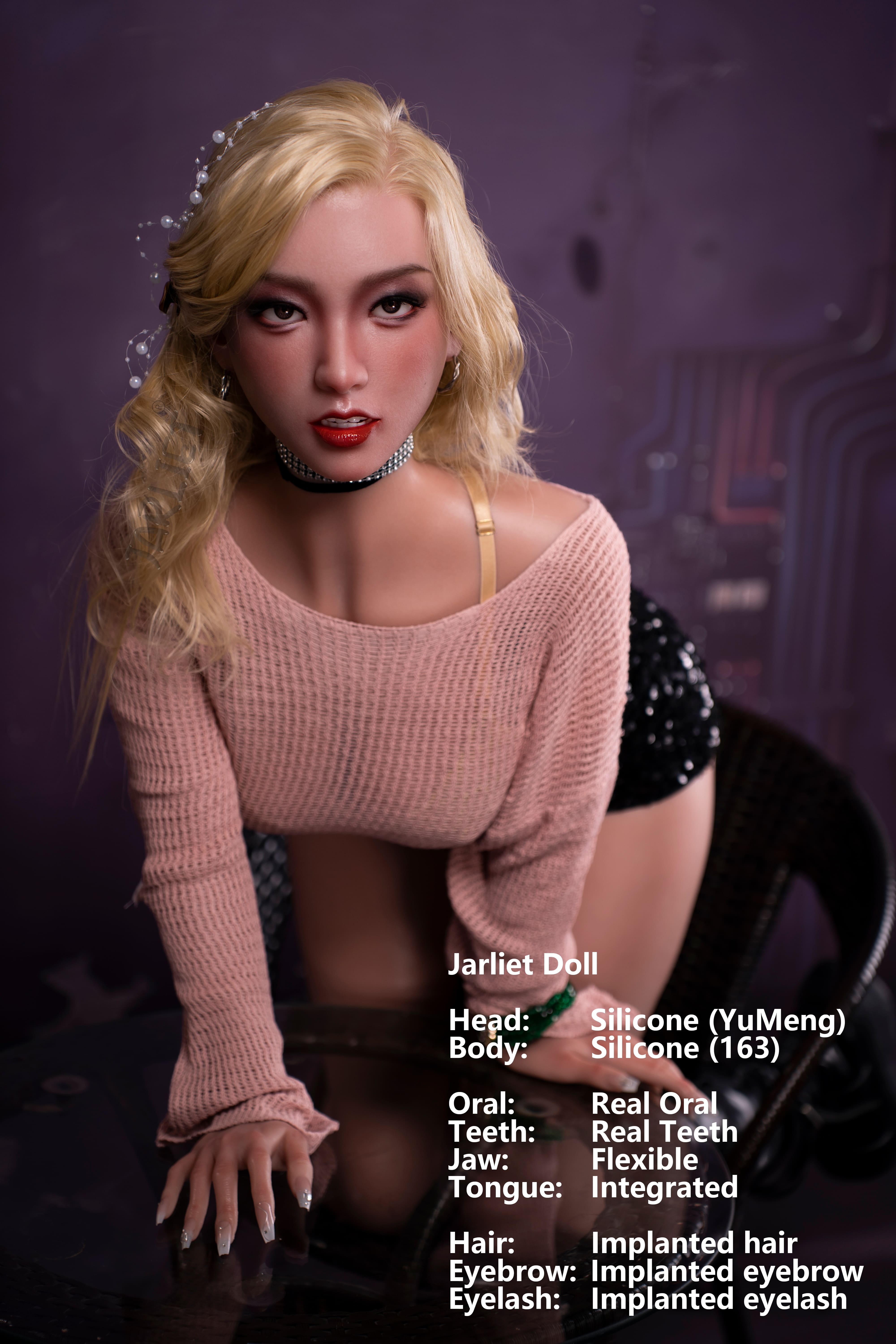 Jarliet® 163cm(5.35') D-Cup Silicone Sex Doll-ROS  YuMeng