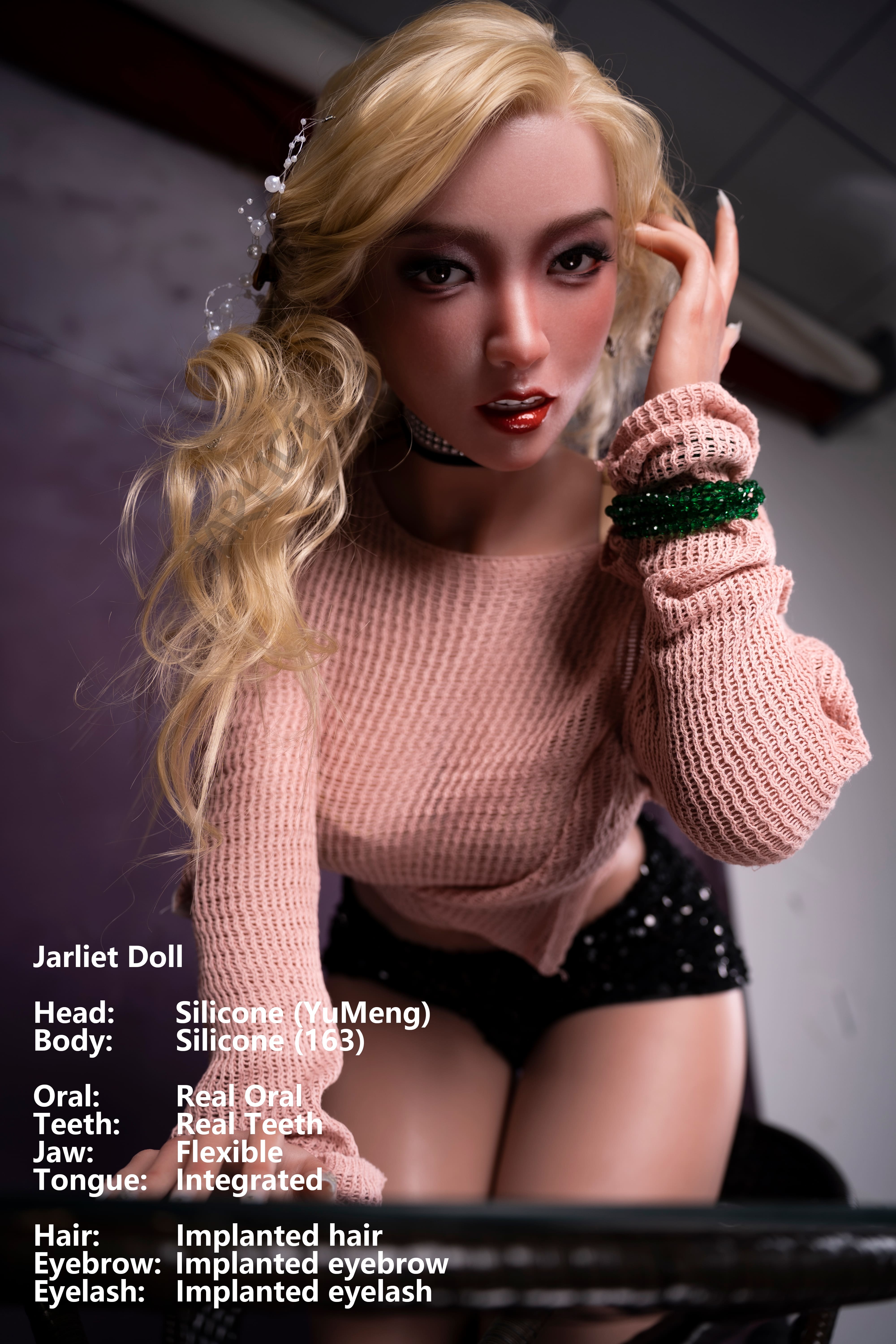 Jarliet® 163cm(5.35') D-Cup Silicone Sex Doll-ROS  YuMeng