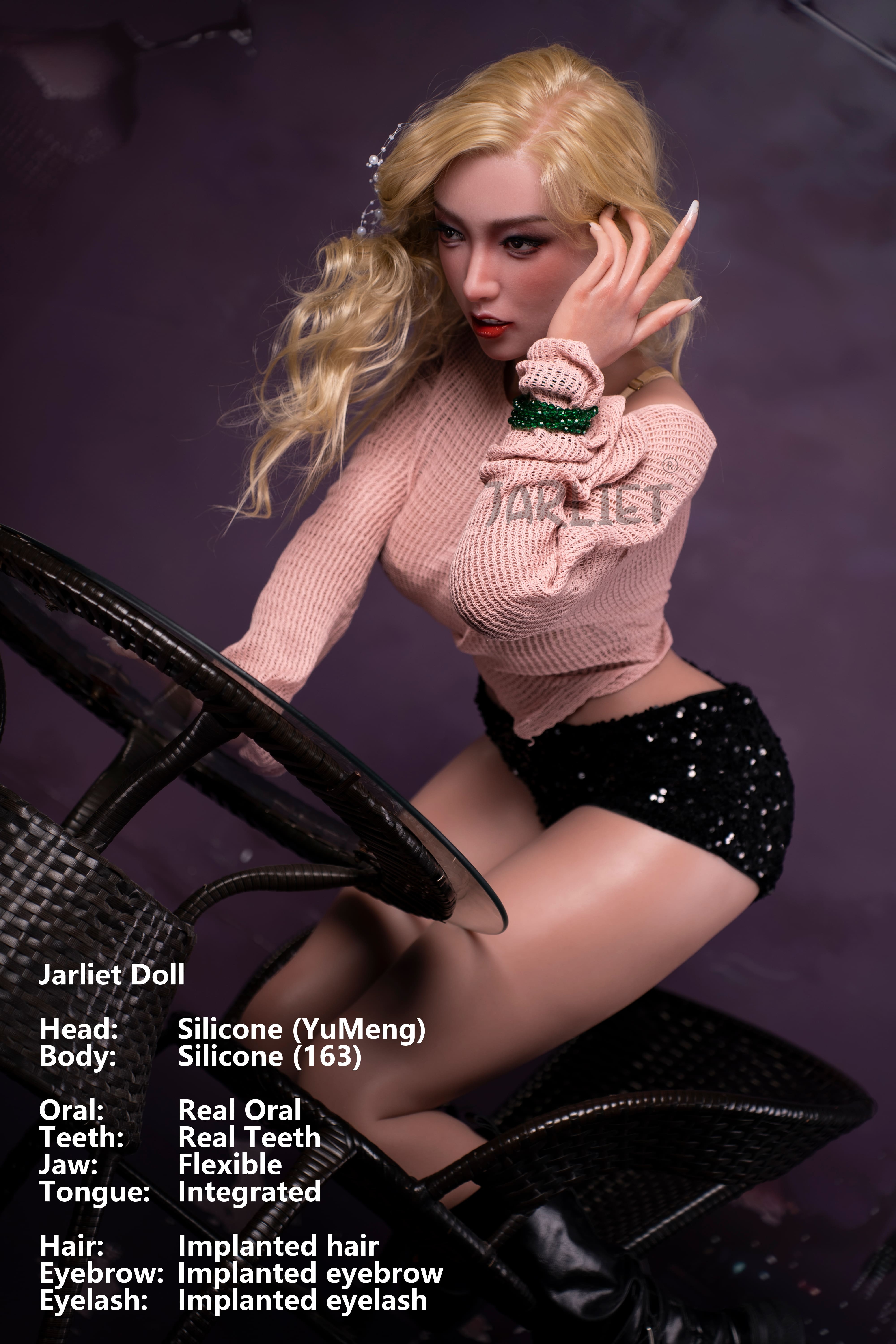 Jarliet® 163cm(5.35') D-Cup Silicone Sex Doll-ROS  YuMeng