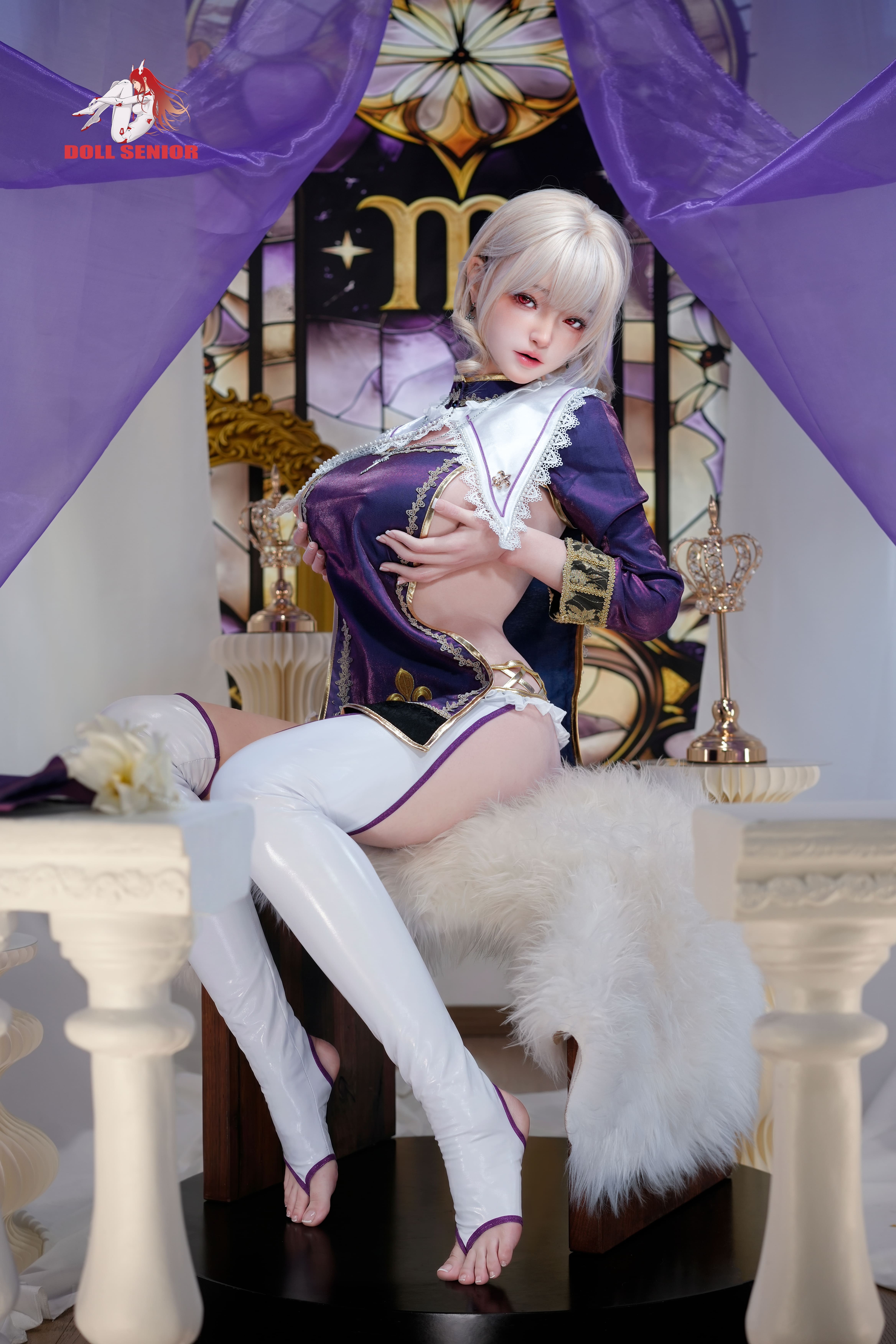 Doll Senior® 165cm ( 5.41' ) F Cup Silicone Sex Doll – Virgo, ROS Head Only