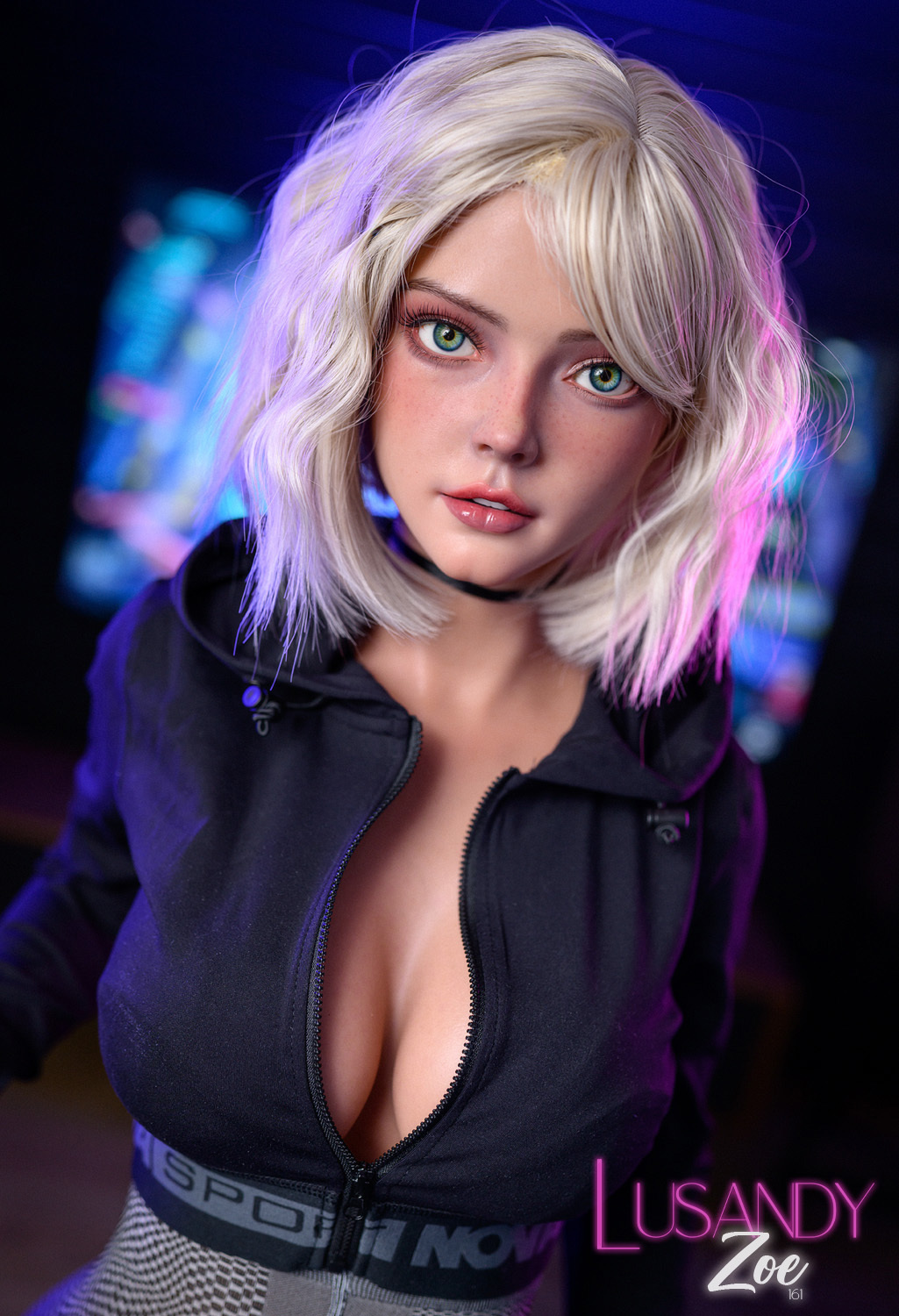 Lusandy® 161cm (5.28') D-Cup Silicone Sex Doll Zoe