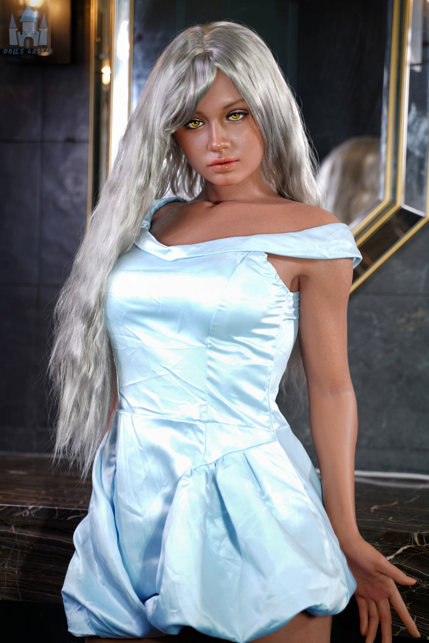 GALATEA DOLL® 167cm (5.48') GT03+JS062  Crystal  Silicone Sex Doll