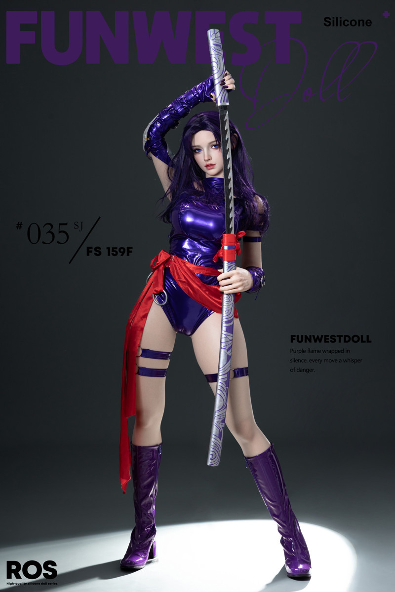 Funwest® 159cm (5.22’) F Cup Silicone Sex Doll Chloe