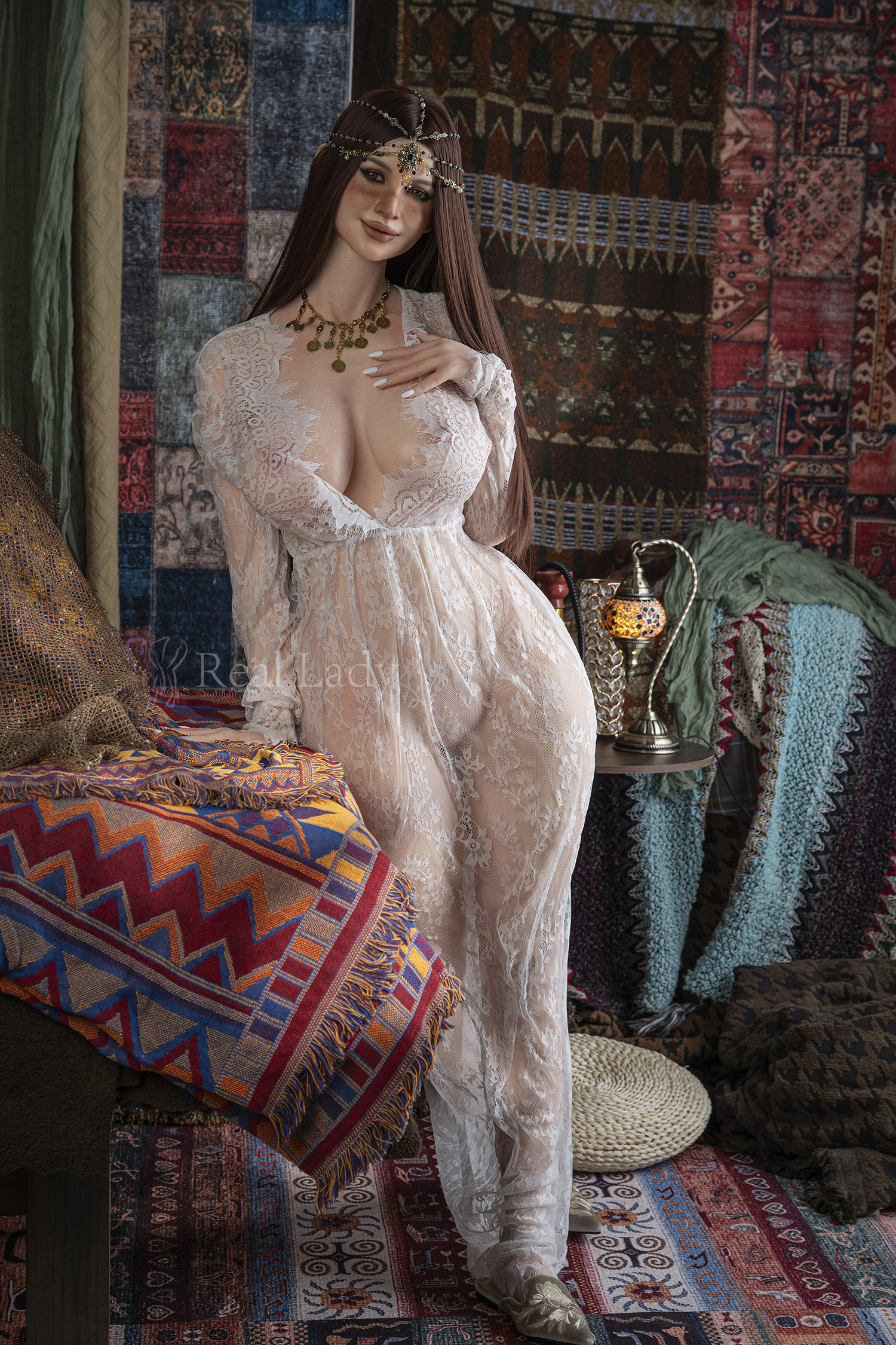 REAL LADY® 168cm (5.58')  R2 Ruby Silky Cream Silicone Sex Doll