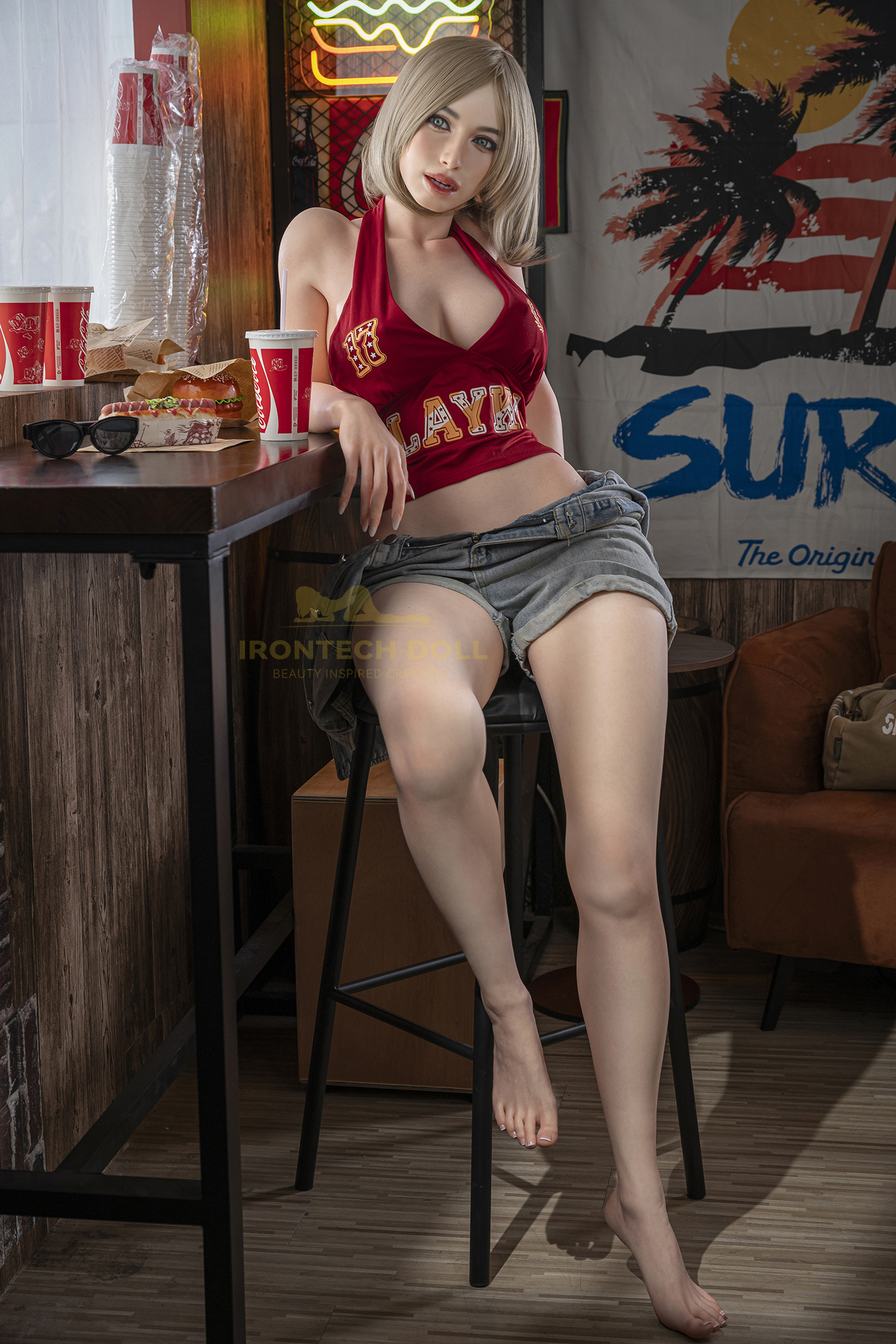 IRONTECH DOLL® 166cm (5'45) S28 ROS MAX Zara Natural Silicone sex doll