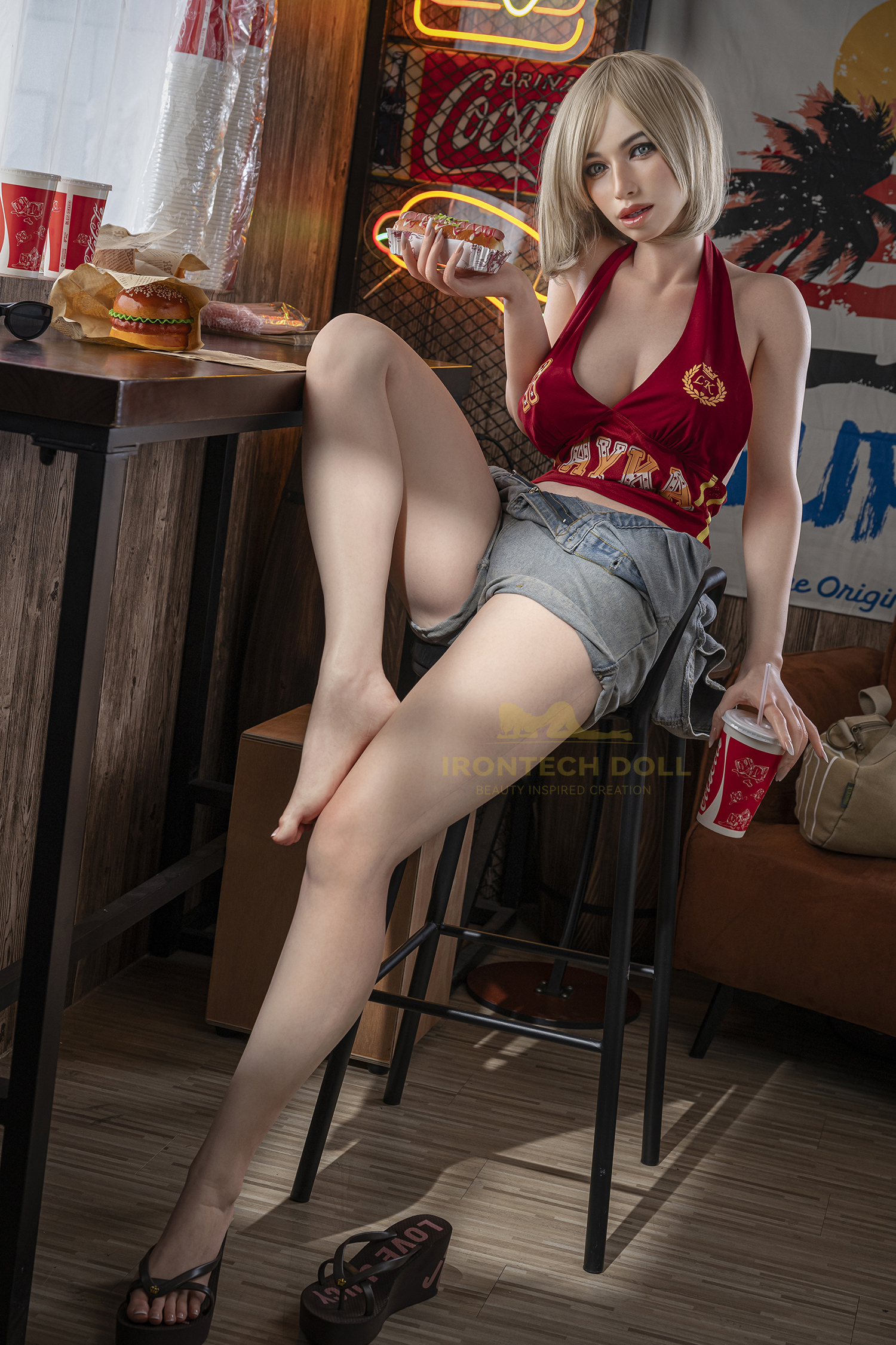 IRONTECH DOLL® 166cm (5'45) S28 ROS MAX Zara Natural Silicone sex doll