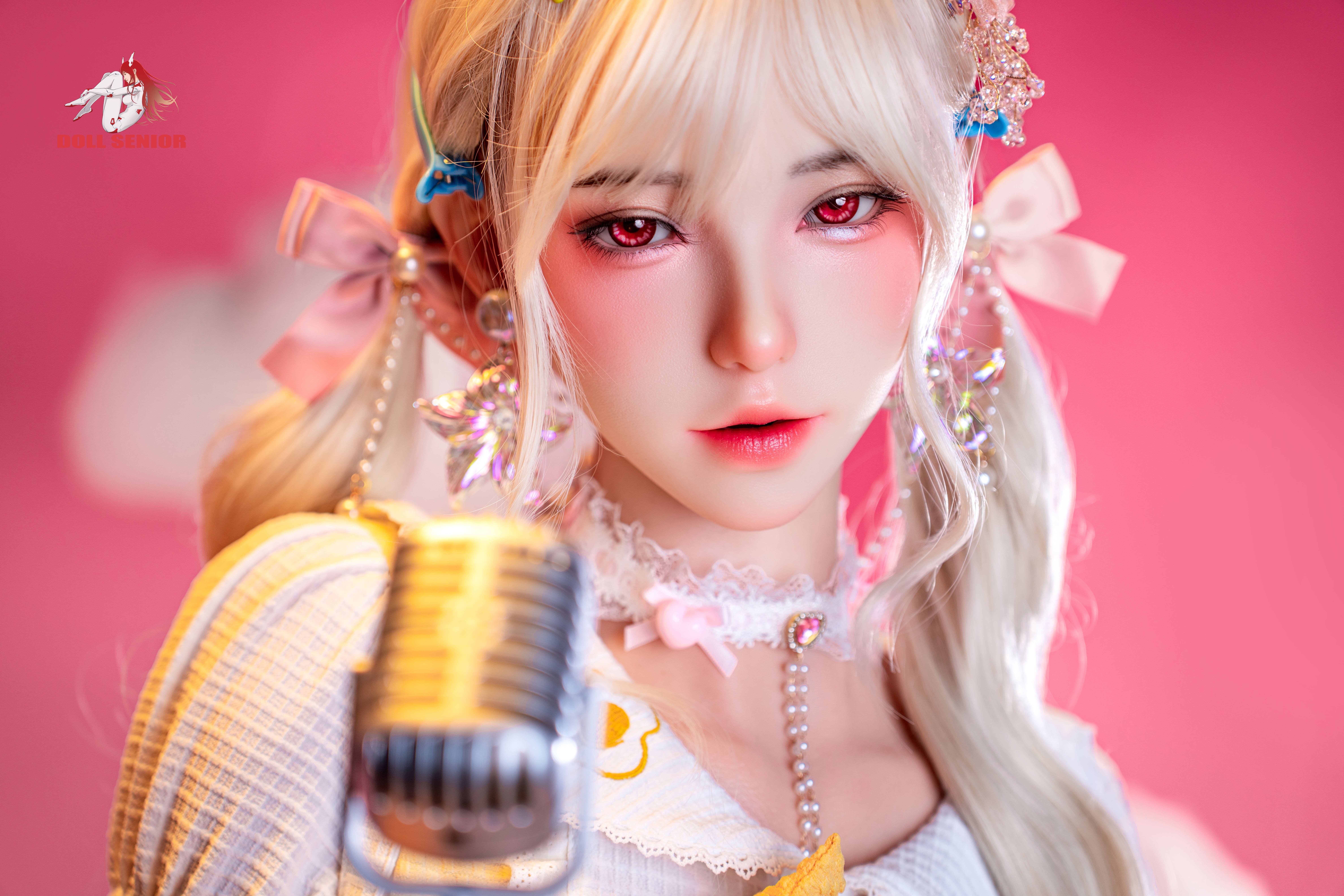 Doll Senior® 170cm ( 5.58' ) G Cup Real Skin Texture Version Silicone Sex Doll Linsha ROS Head Only