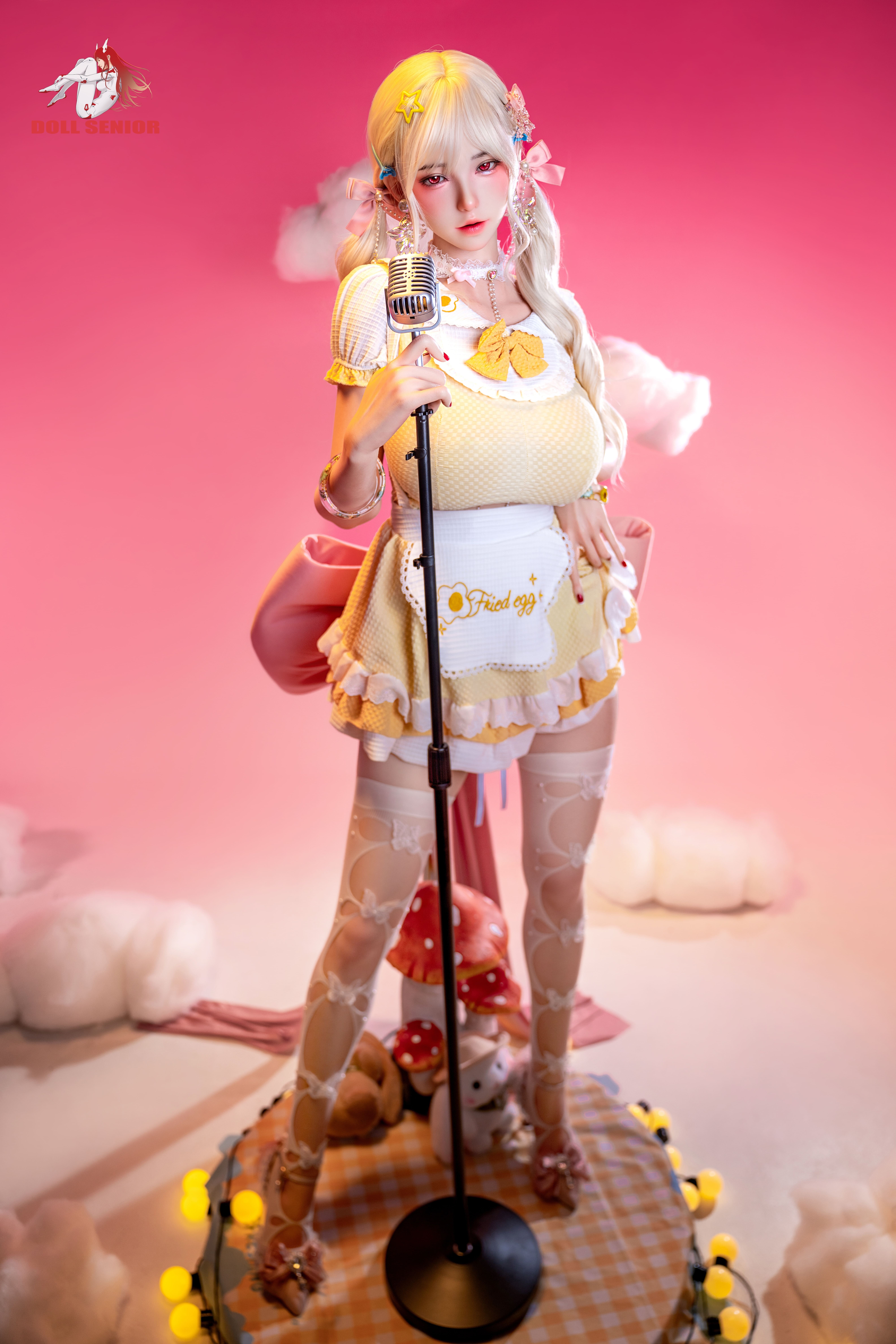 Doll Senior® 170cm ( 5.58' ) G Cup Real Skin Texture Version Silicone Sex Doll Linsha ROS Head Only