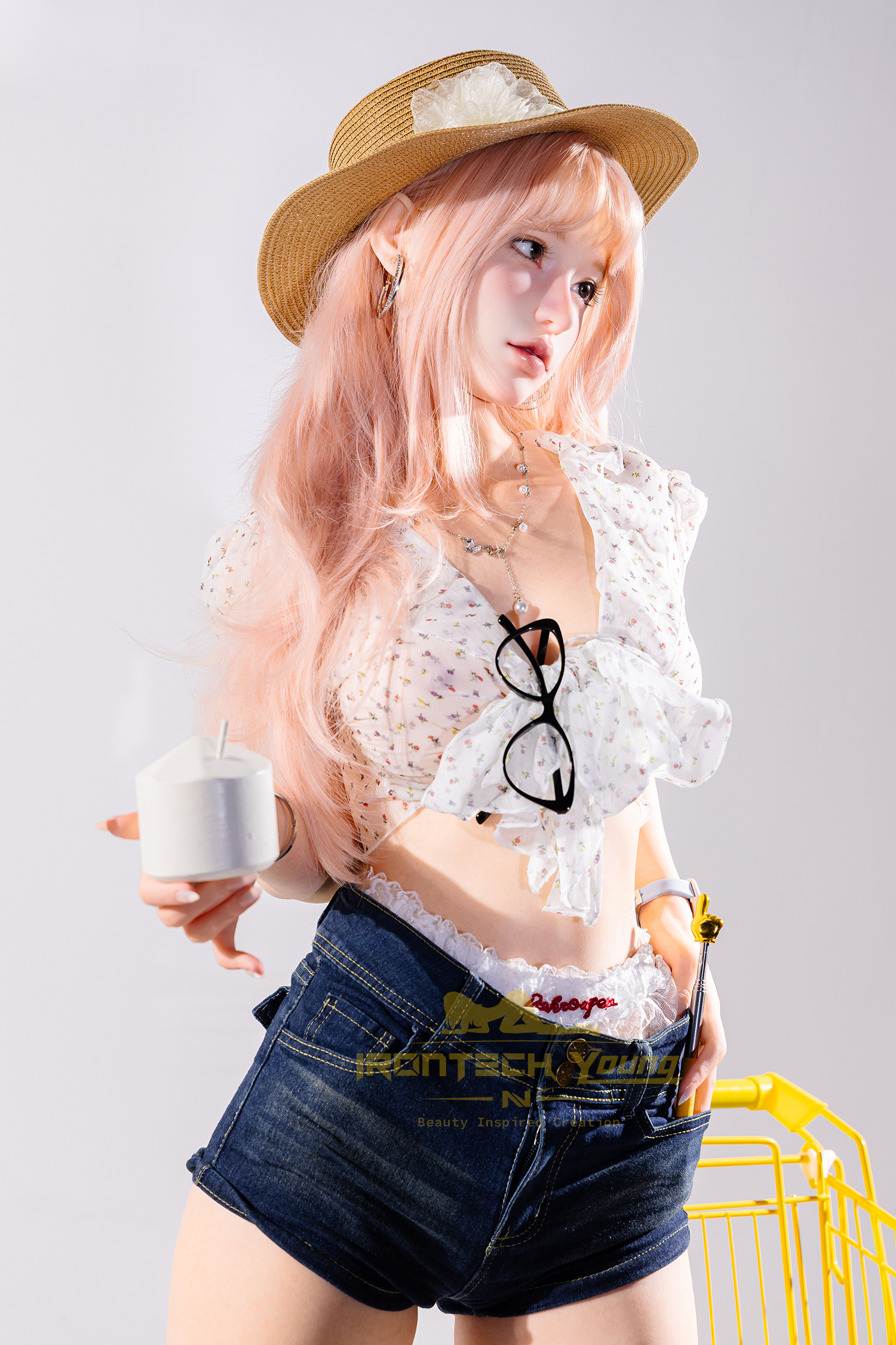 IRONTECH DOLL® 166cm (5'45) Young Series Silicone Sex Doll Mio, ROS Max Head N01