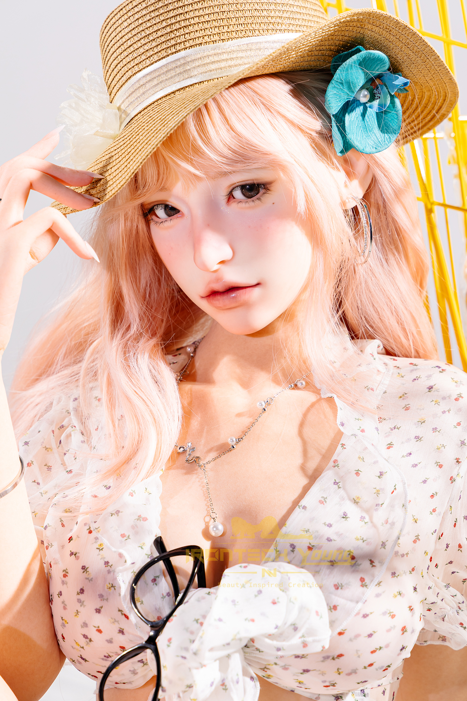 IRONTECH DOLL® 166cm (5'45) Young Series Silicone Sex Doll Mio, ROS Max Head N01