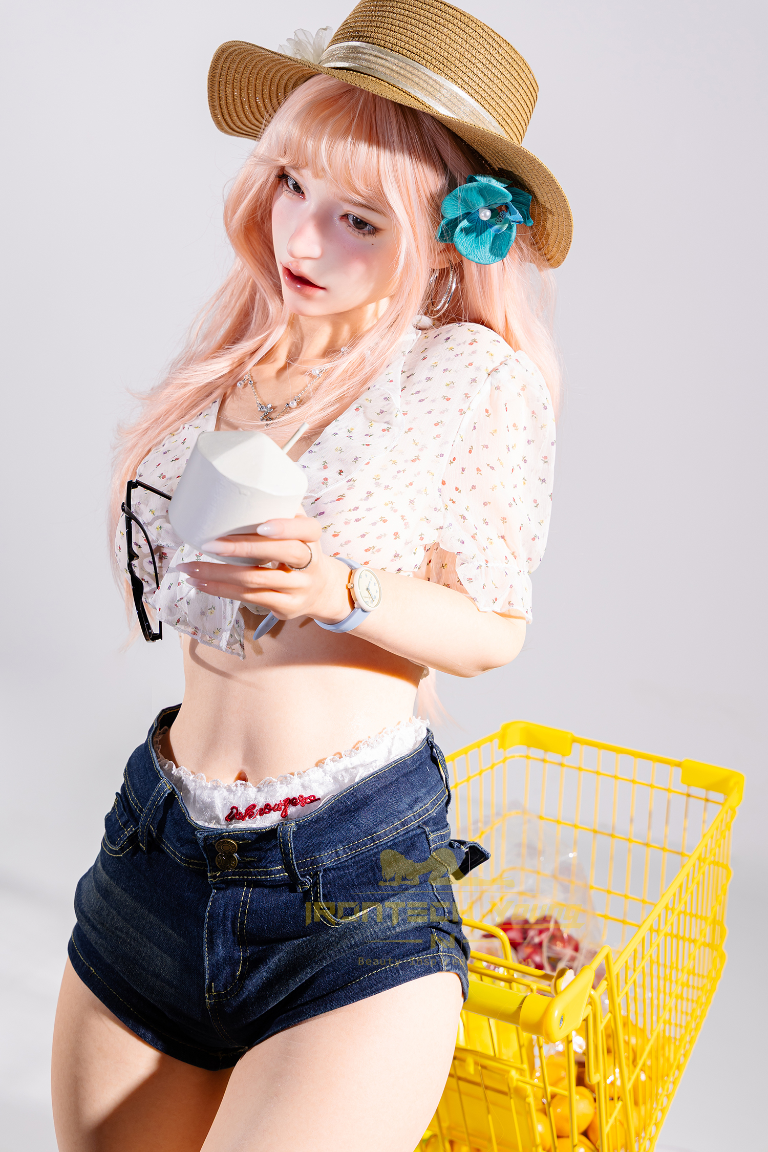 IRONTECH DOLL® 166cm (5'45) Young Series Silicone Sex Doll Mio, ROS Max Head N01