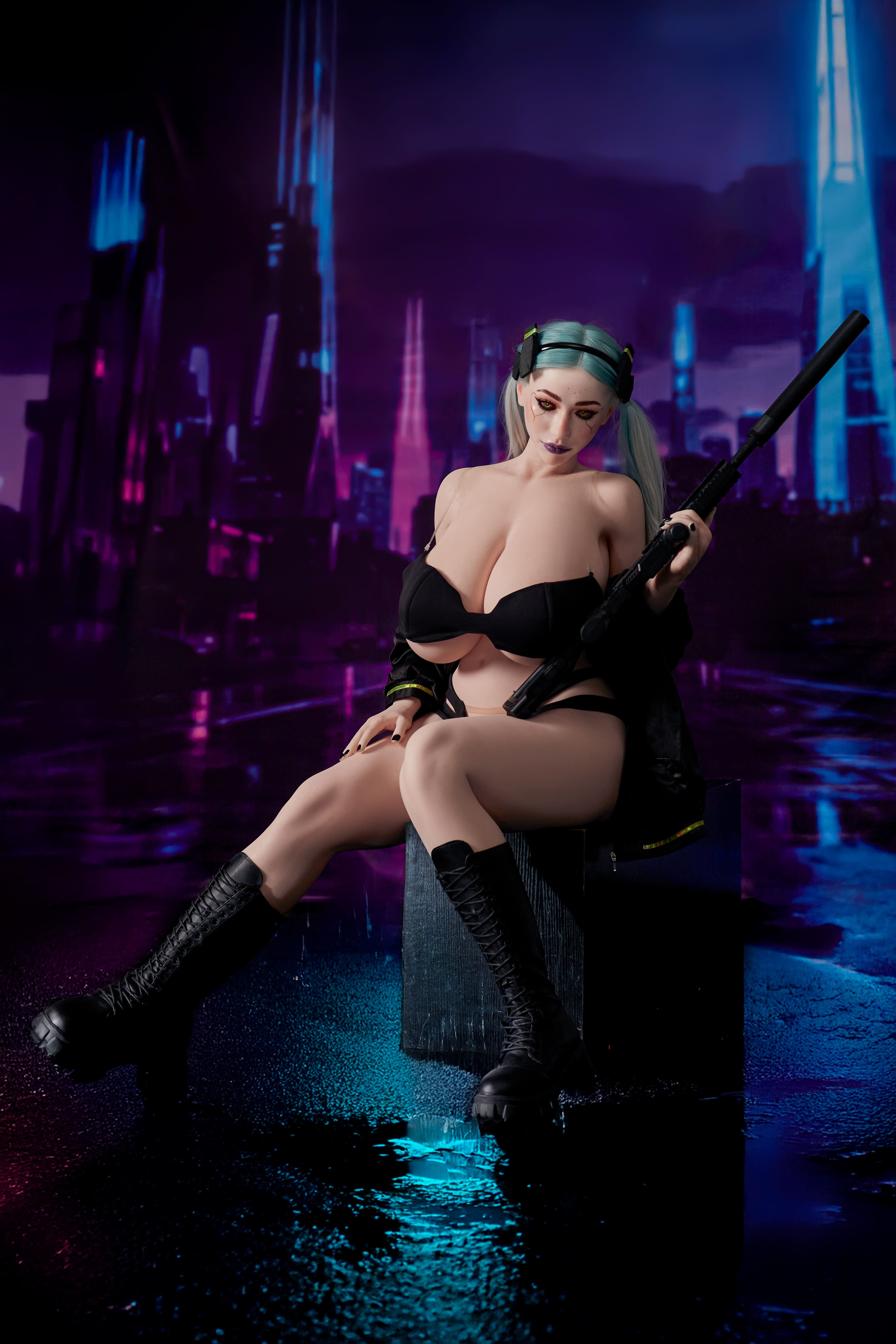Climax® 161cm (5'28) Halloween Silicone Sex Doll Tasha, CLM Ultra Series