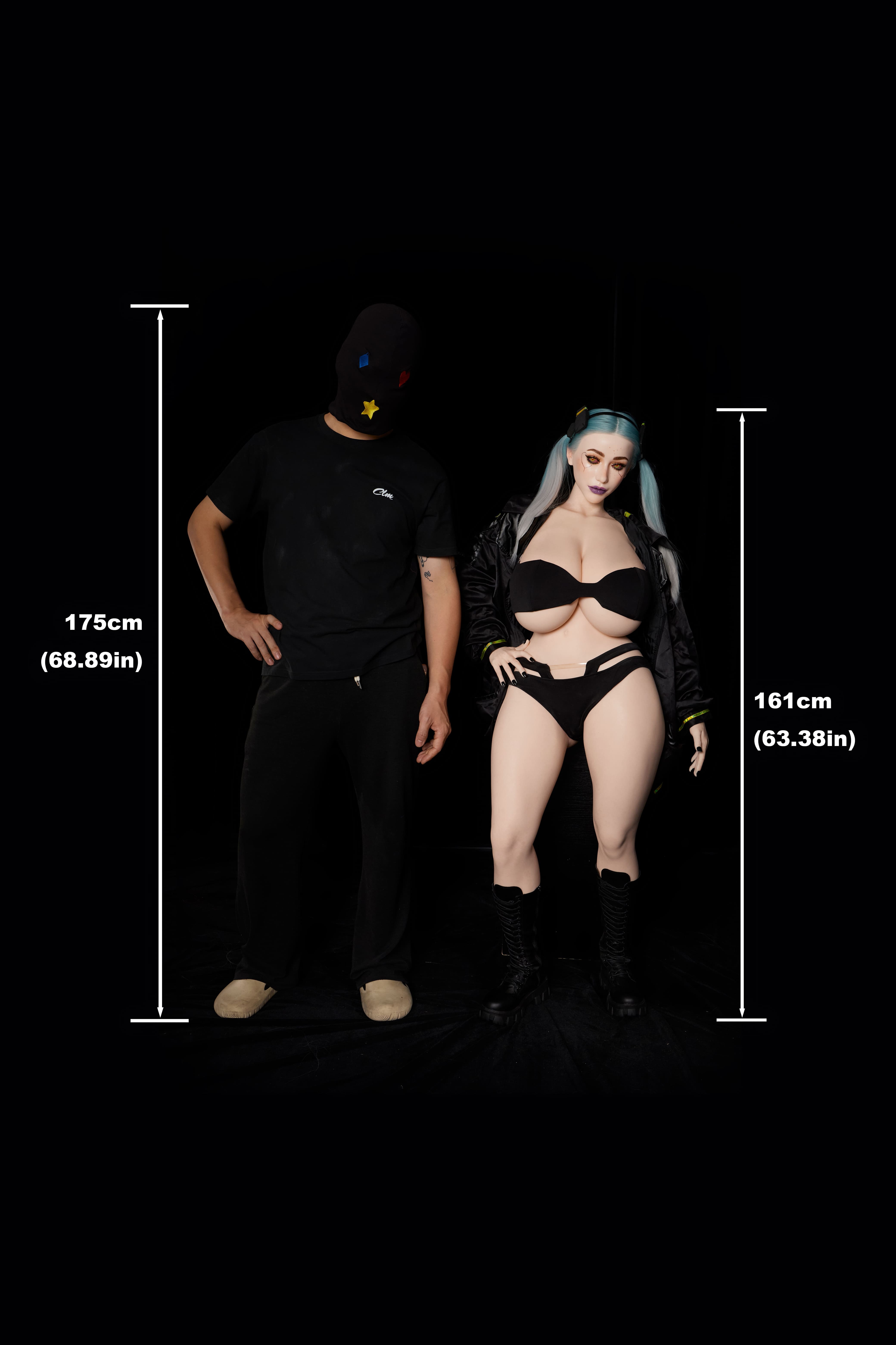 Climax® 161cm (5'28) Halloween Silicone Sex Doll Tasha, CLM Ultra Series