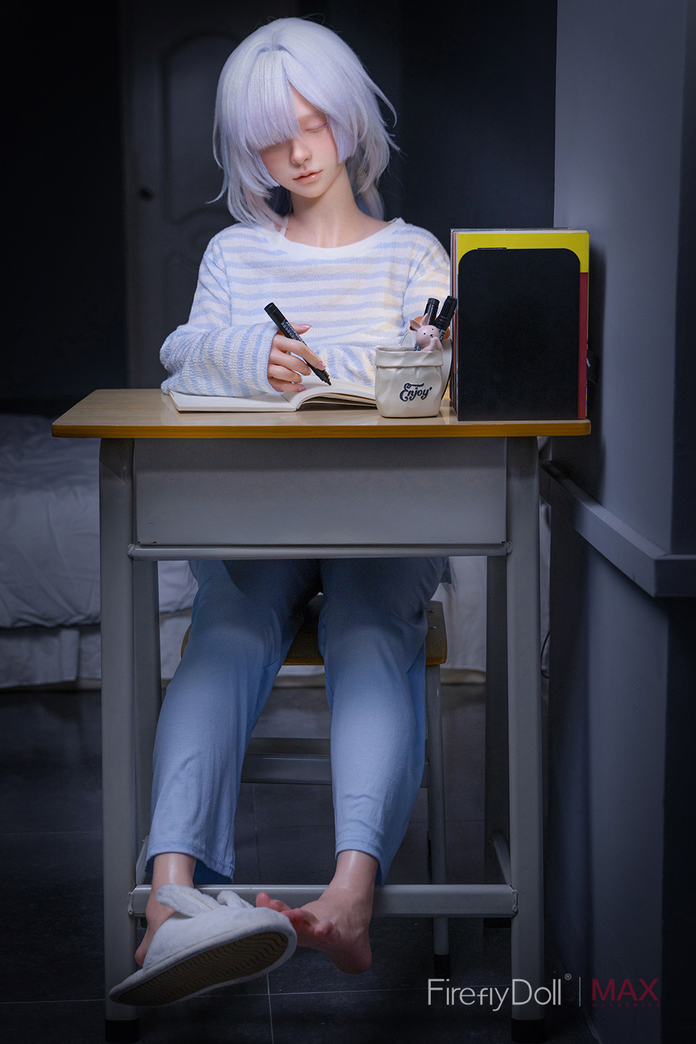 Firefly® 153cm (5.02') Max Real Skin Texture Eyes Closed Silicone Sex Doll LiuLi 1, ROS Available