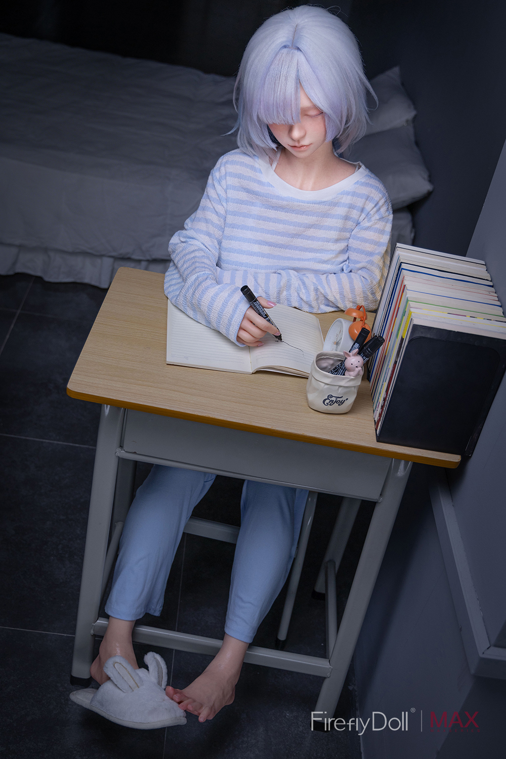 Firefly® 153cm (5.02') Max Real Skin Texture Eyes Closed Silicone Sex Doll LiuLi 1, ROS Available